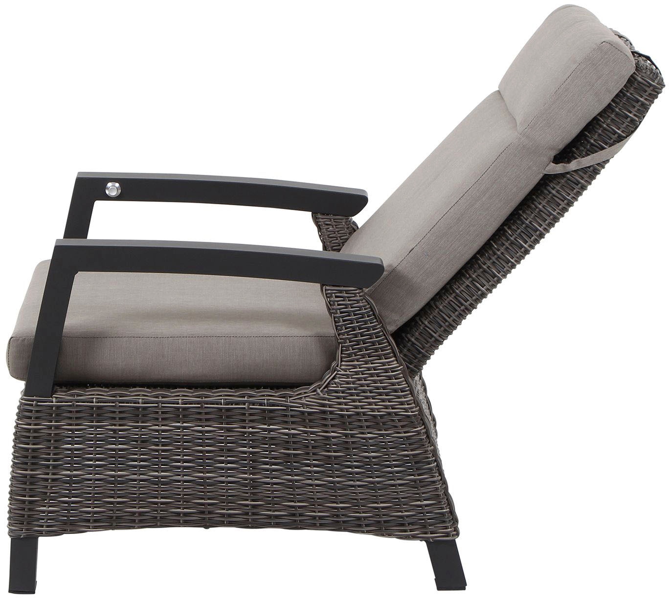 Siena Garden Gartenlounge-Set »Corido«, (Set, 8 tlg.), bestehend aus 4 Sesseln und 4 Auflagen