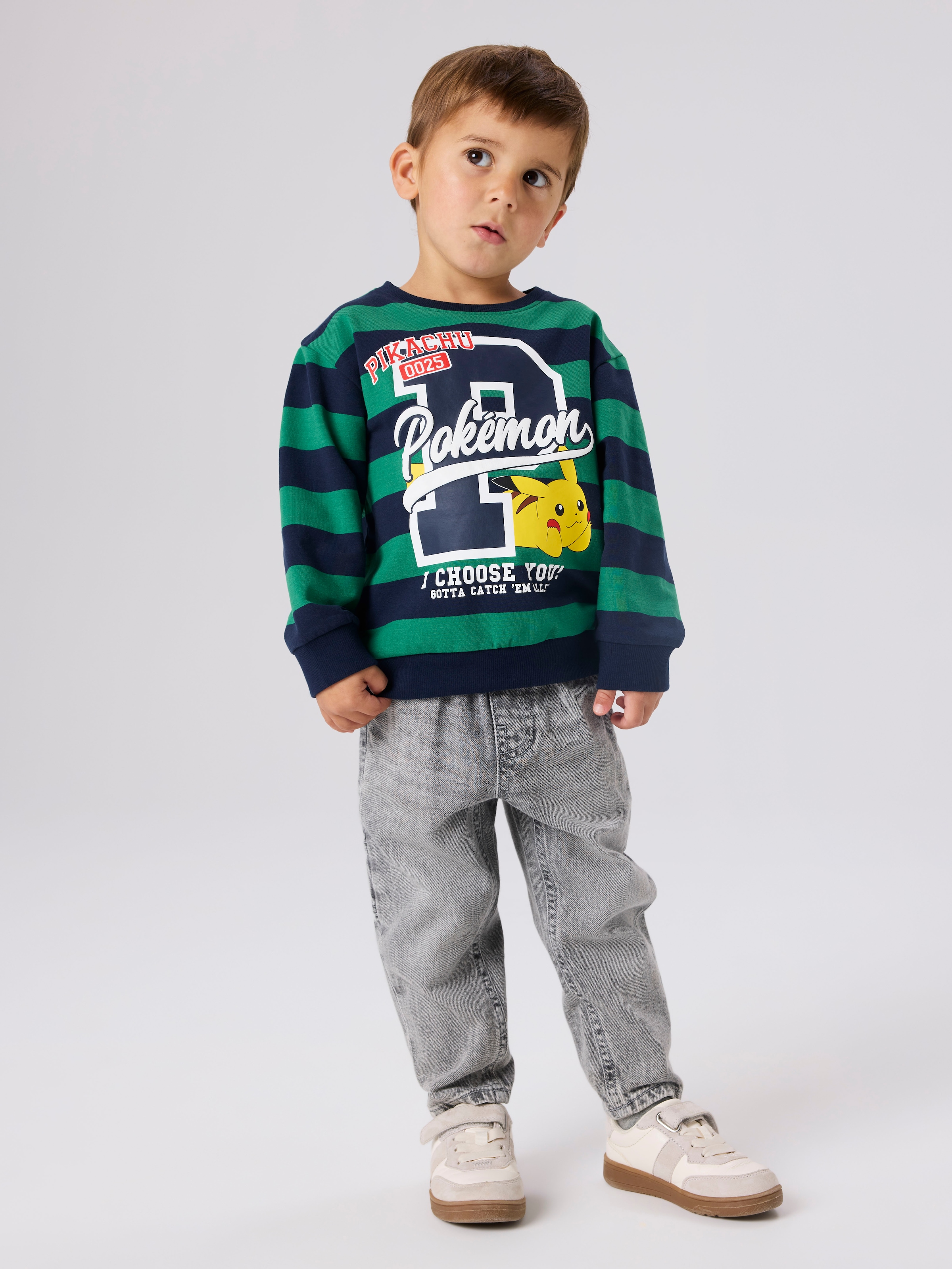 Name It Sweatshirt »NMMJOSEF POKEMON NREG SWEAT UNB SKY«, Baumwollmischung, regular fit
