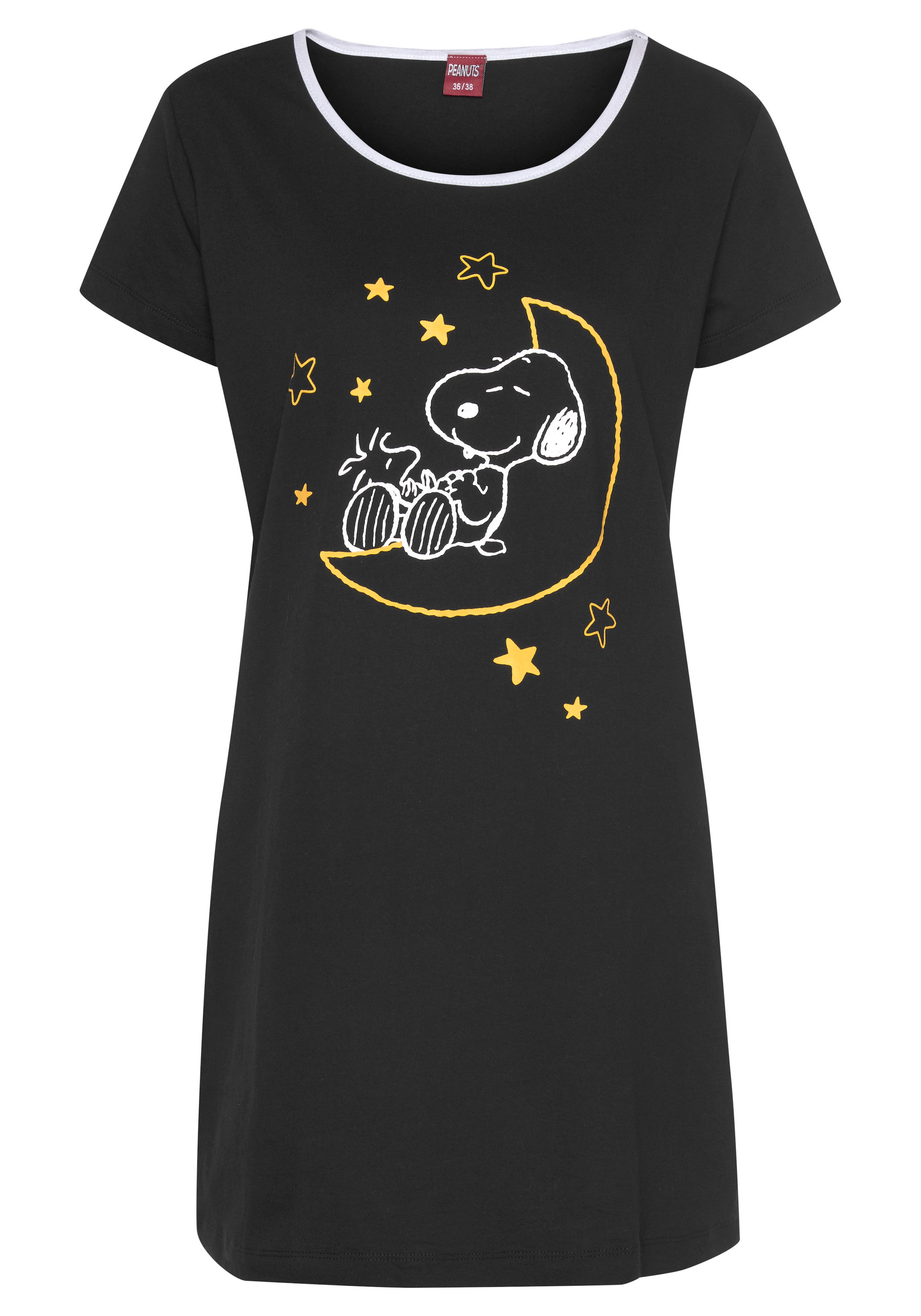 Peanuts Sleepshirt, mit Snoopy Druckmotiv