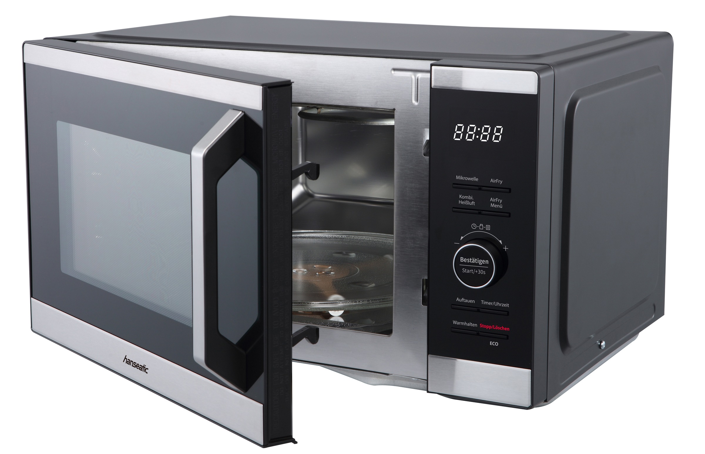 Mikrowelle »HM26SB3M, mit Airfry-Funktion« Heißluft Mikrowelle Umluft 1400 W 3 in 1: Mikrowelle, Umluft und Heißluft, inkl. Grillkorb + Grillplatte 