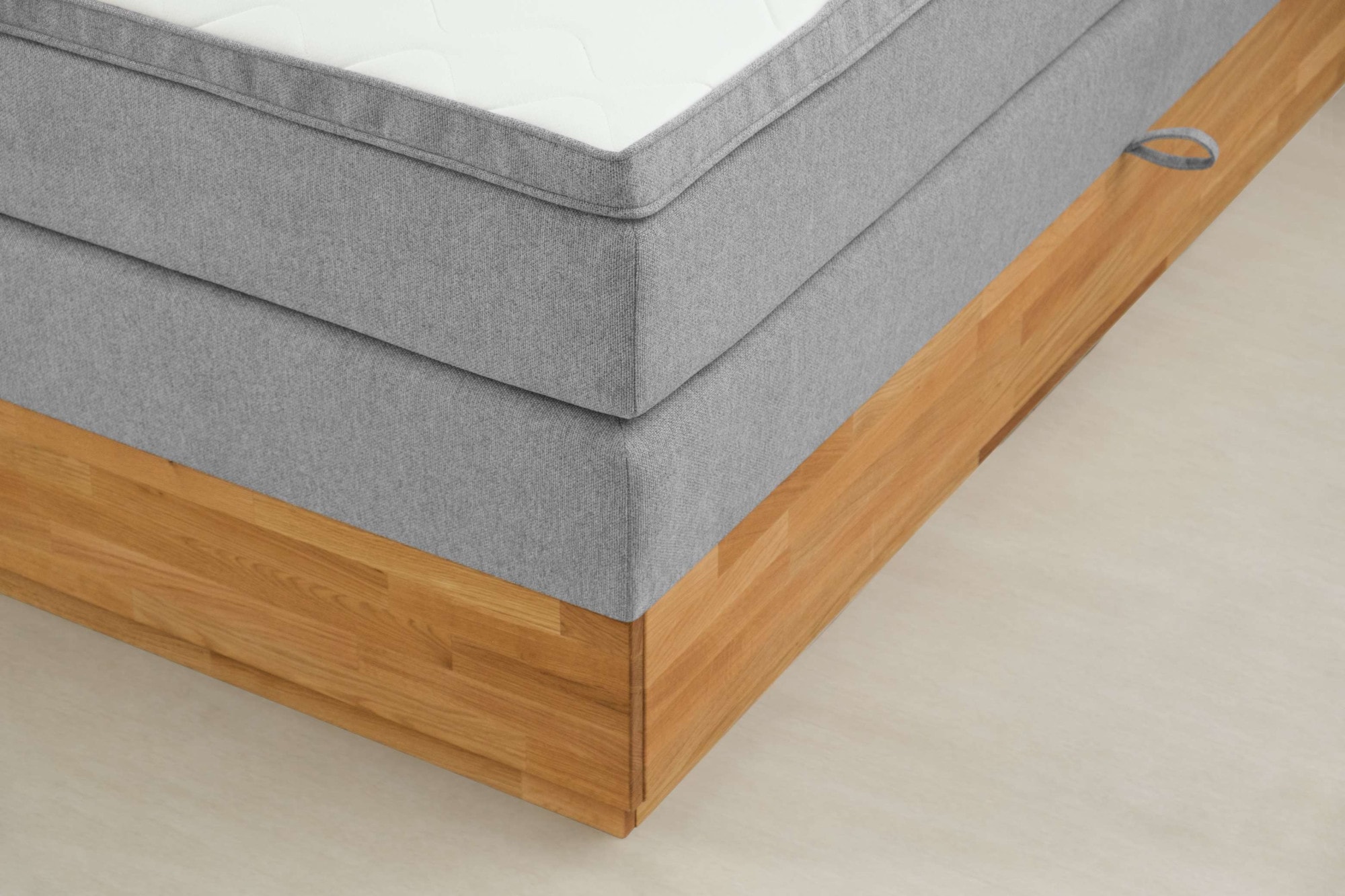 Home affaire Boxspringbett »Evelina, Doppelbett, Polsterbett, Komfortbett, 160 & 180 cm« inkl. 6 cm Topper, zwei Bettkästen, Taschen-Federkernmatratze in H3