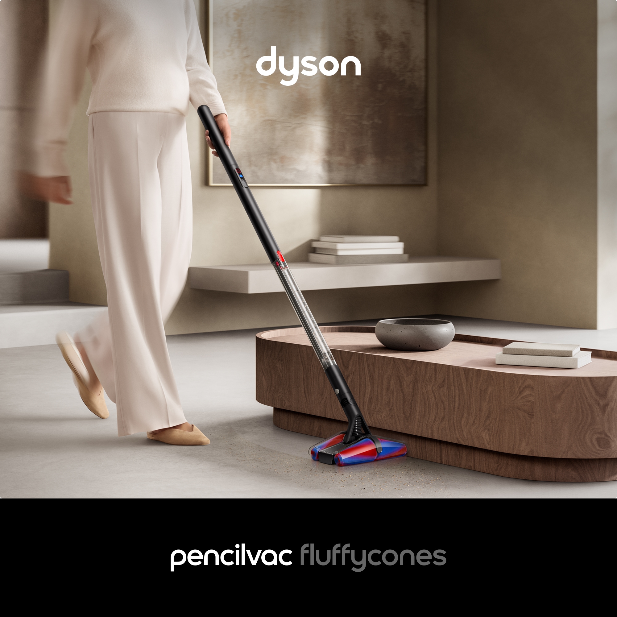 DYSON Akku-Stielstaubsauger »PencilVac™ Fluffycones« Saugkraft bis zu: 55 AW, Voller innovativer  Technologie