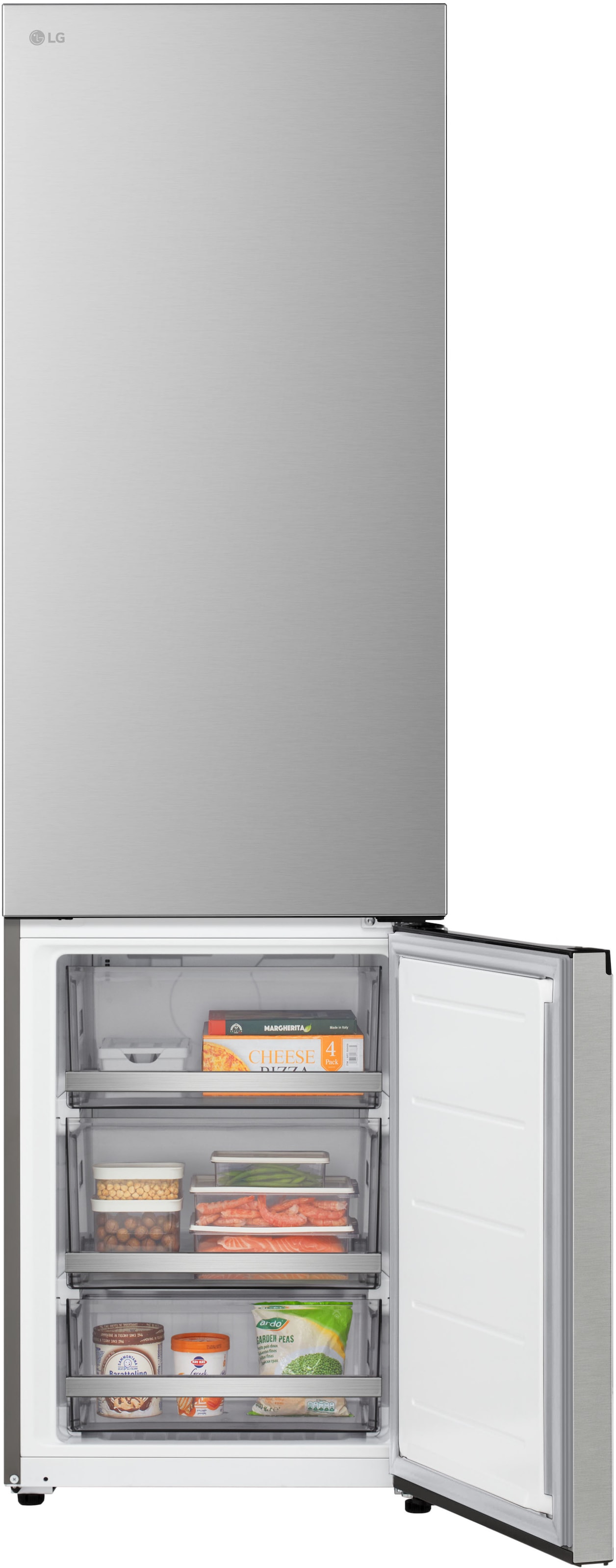 LG Kühl-/Gefrierkombination Serie 7 »GBBS726BPY« 203 cm hoch 59,7 cm breit Vollintegrierbarer Kühlschrank dank frontaler Luftzufuhr und Abluft