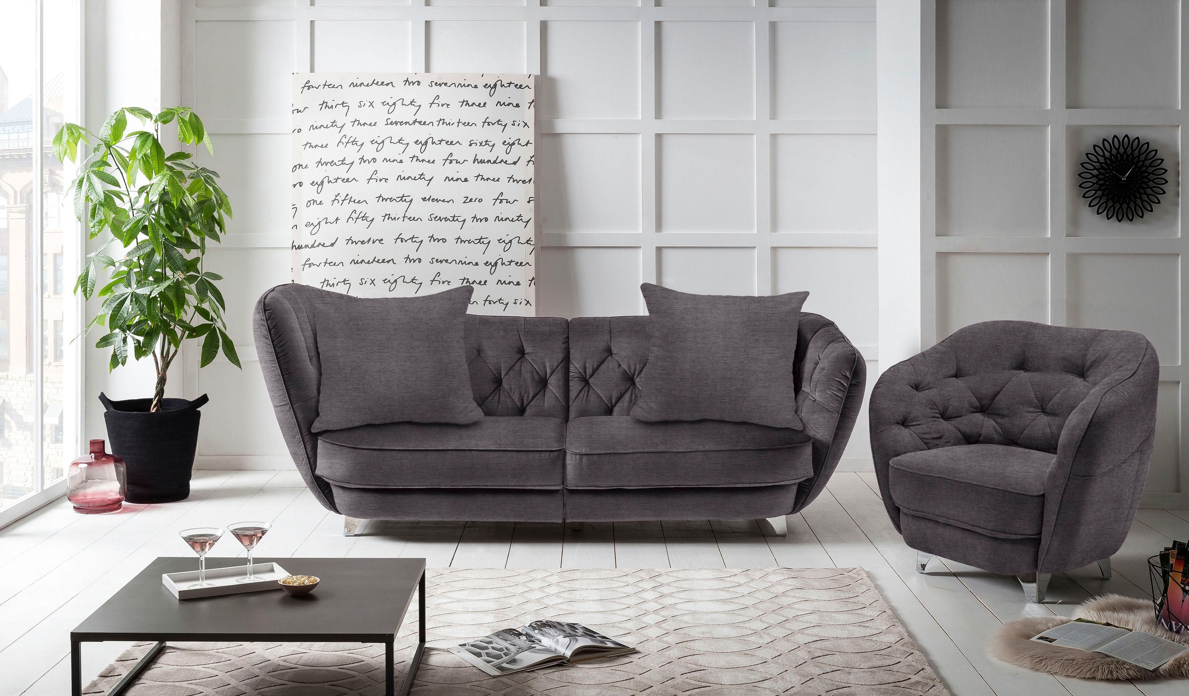 Leonique Big-Sofa »Retro«
