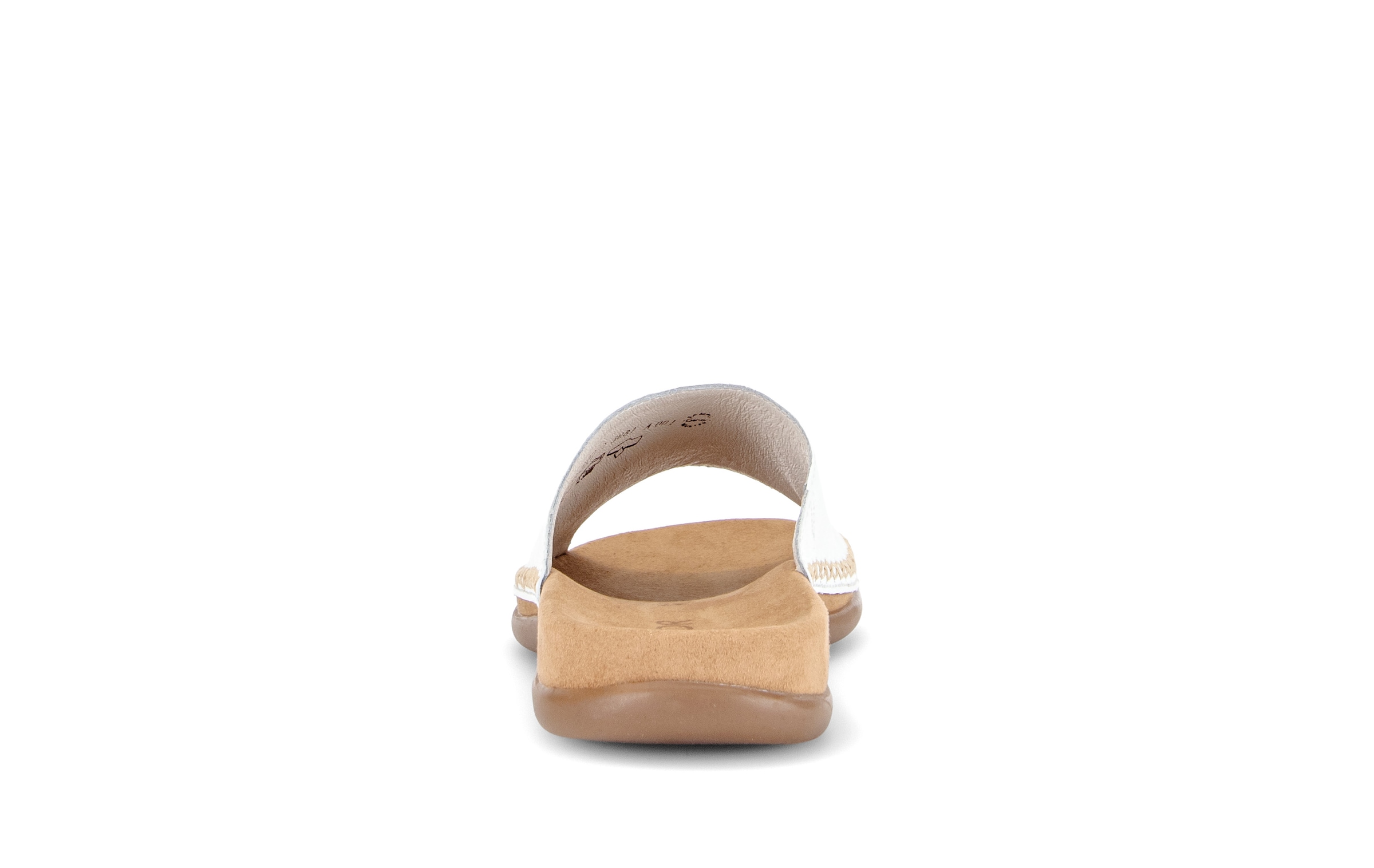 Gabor Pantolette  Sommerschuh, Schlüpfschuh mit Kontrastnähten
