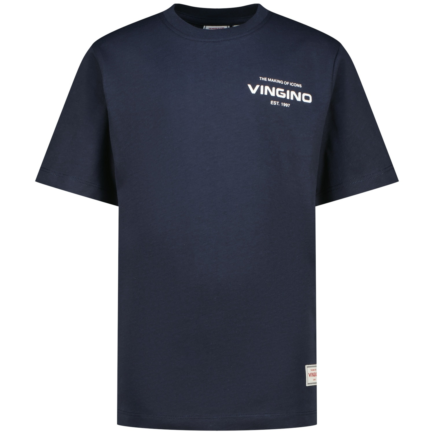 Vingino T-Shirt mit Front-Print und großen Rückenprint, for boys