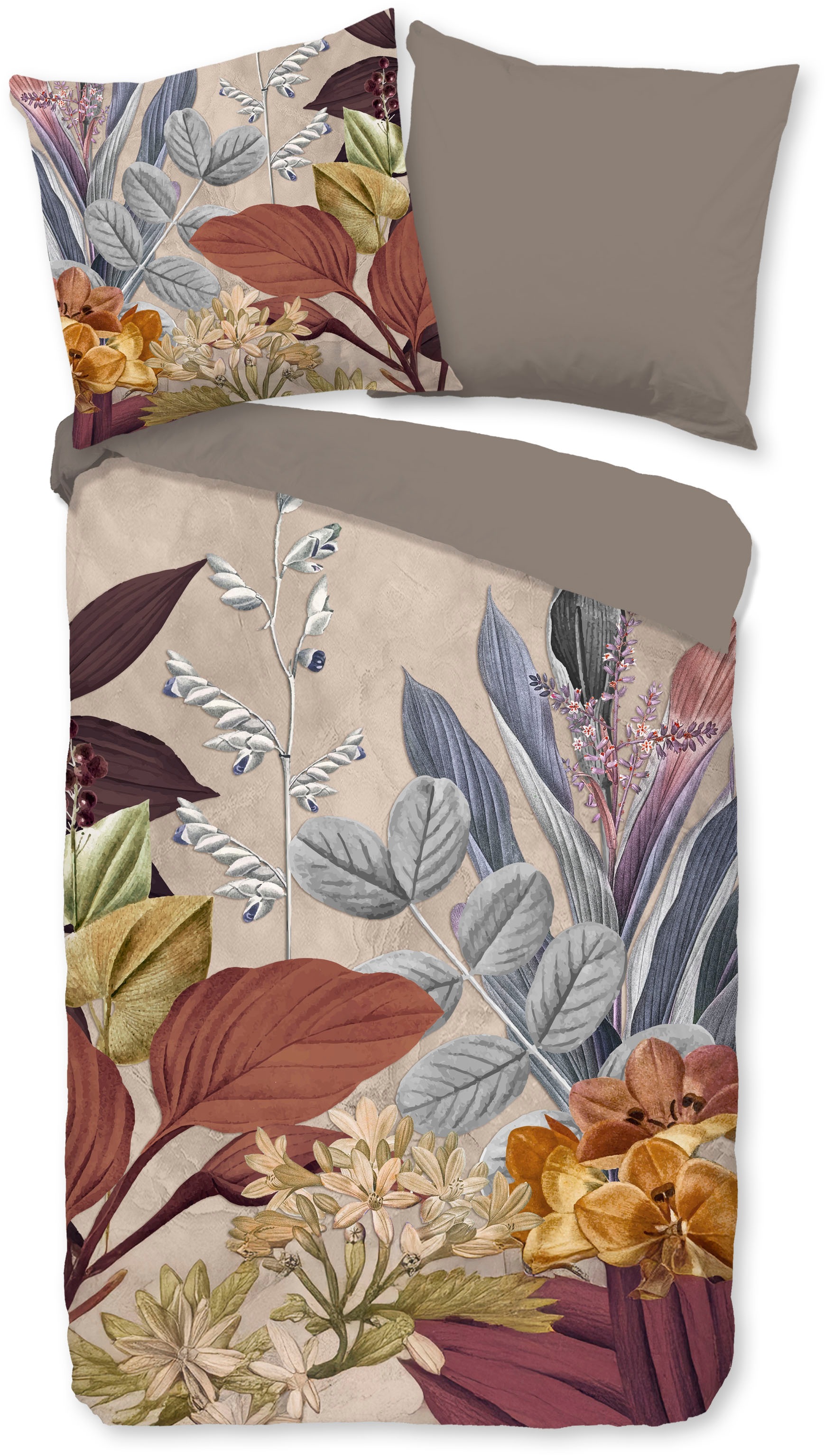 good morning Wendebettwäsche »Baileymu« 3 Stk. tlg. 100% Baumwolle, Renforc günstig online kaufen