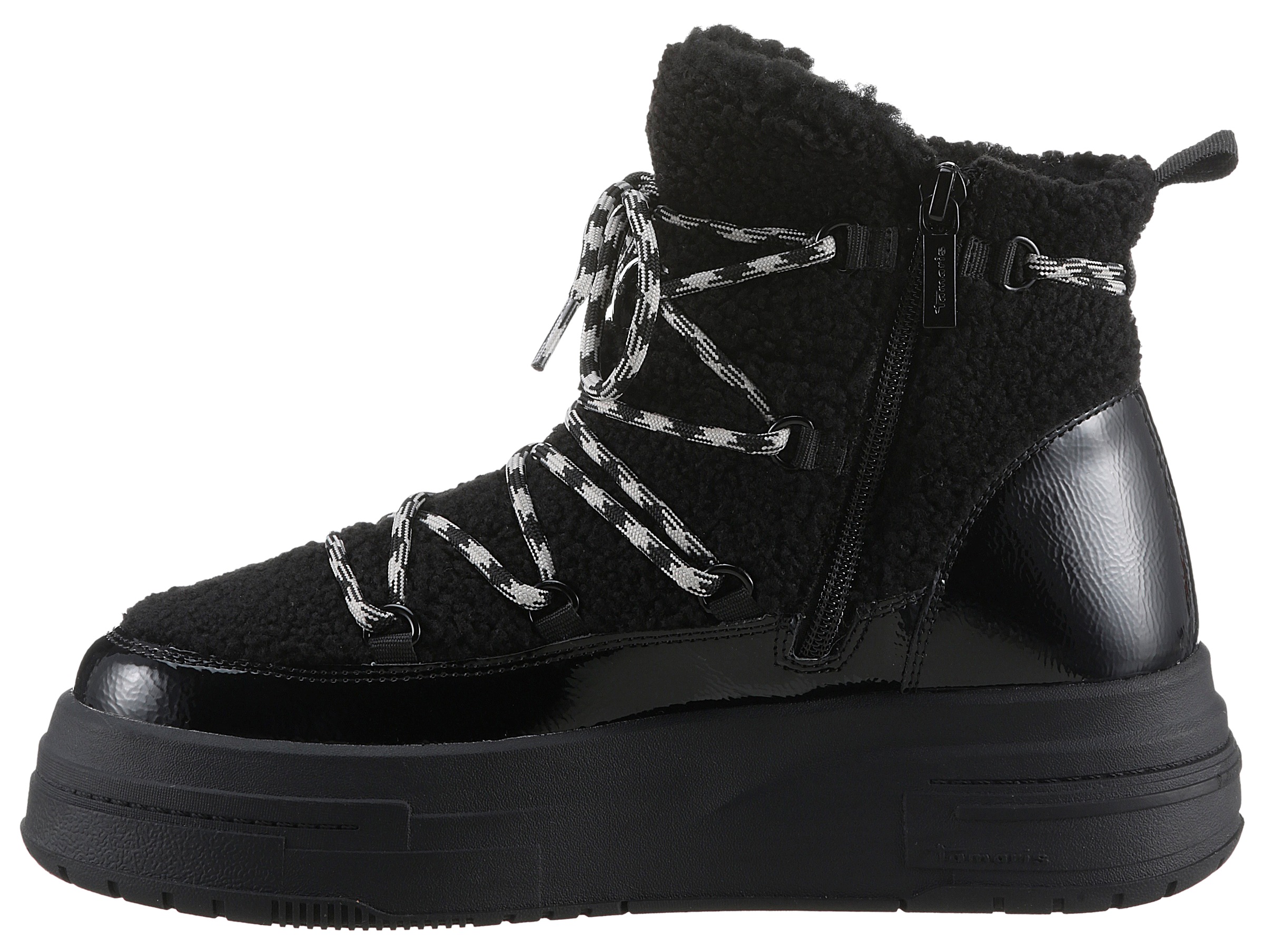 Tamaris Winterboots, Plateau, Winterstiefelette, Outdoorschuh mit Duo-Tex-Ausstattung