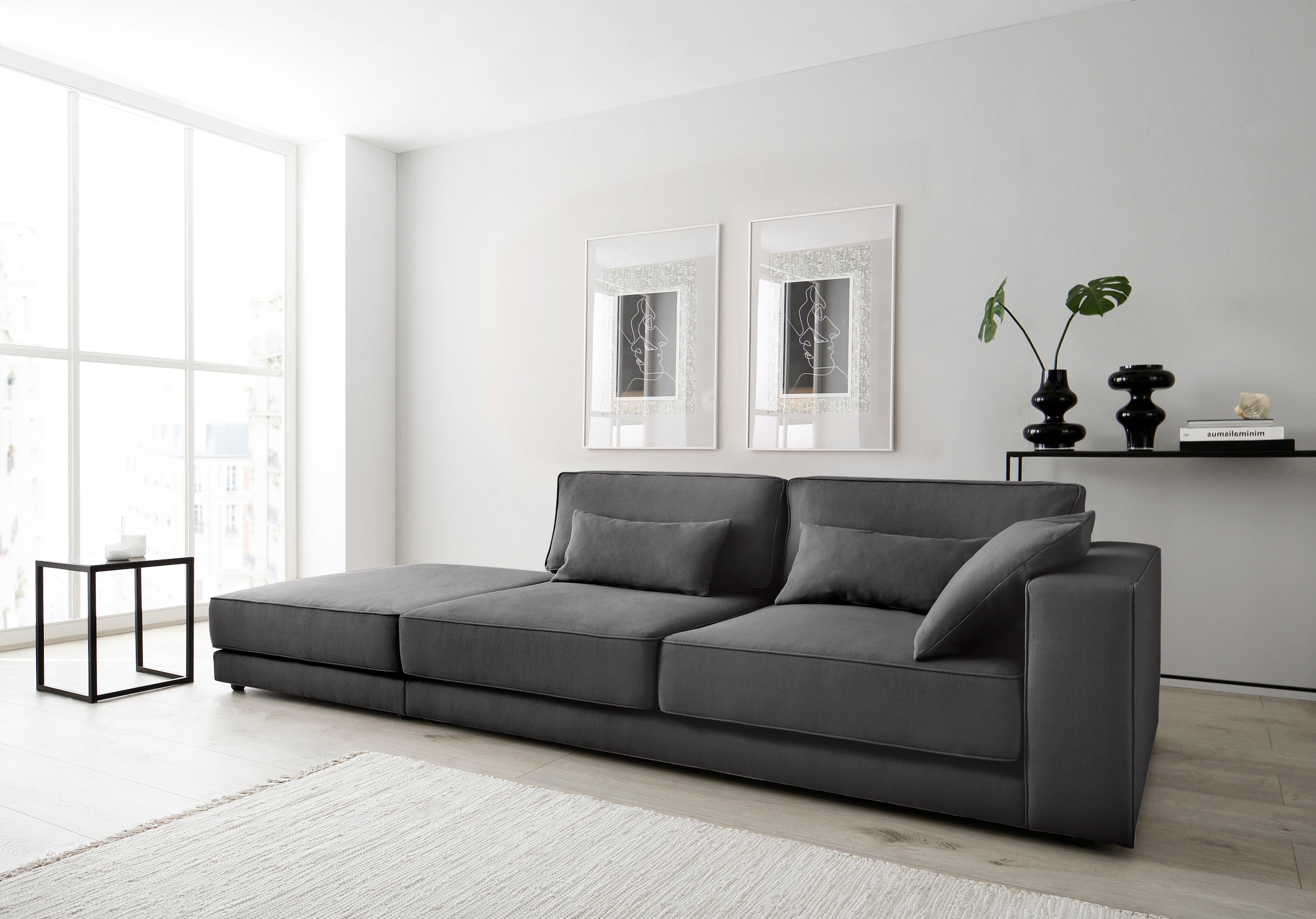 OTTO products Ottomane "Grenette", Modulsofa, im Baumwoll-/Leinenmix oder a günstig online kaufen