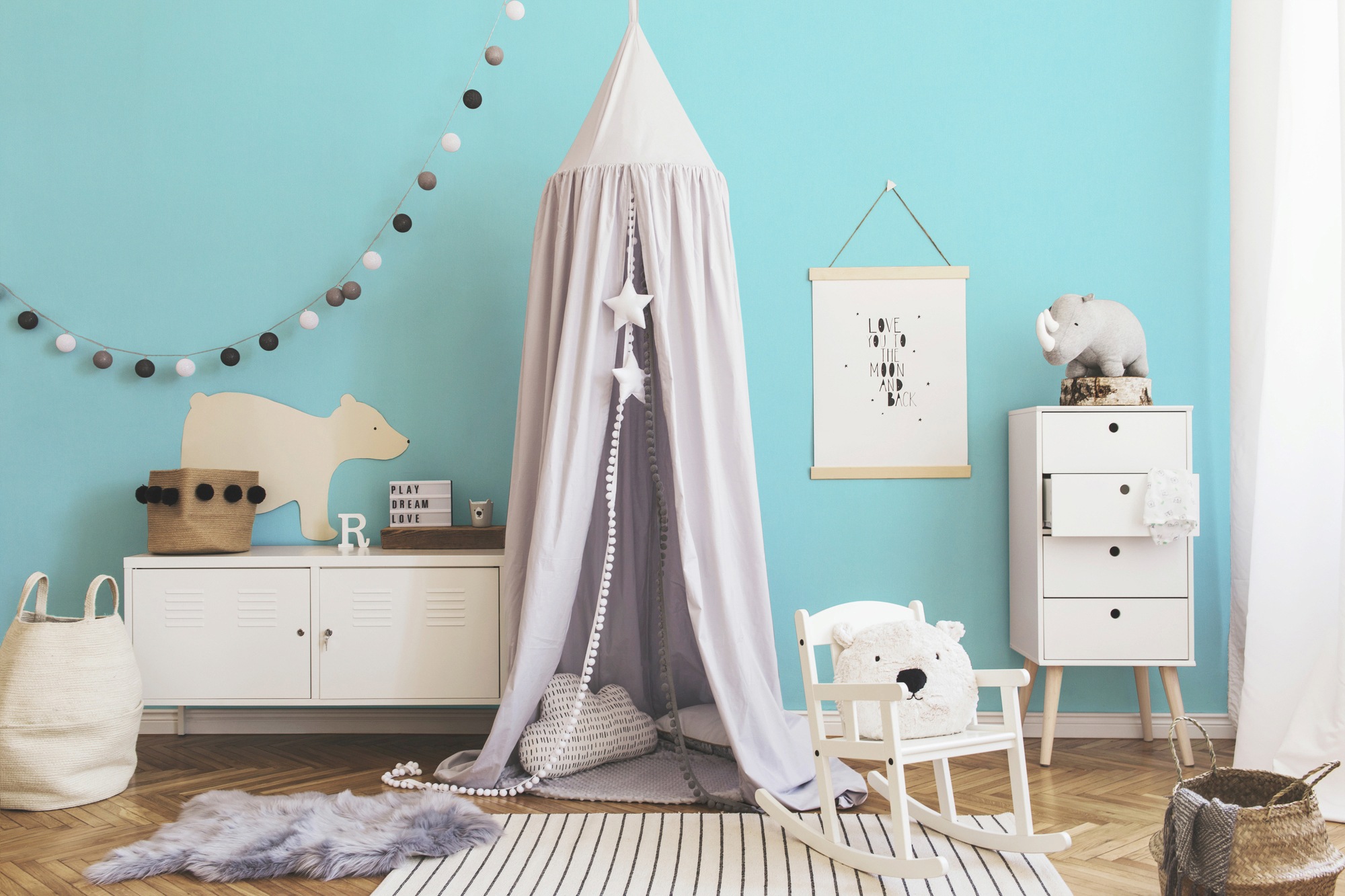 A.S. Création Vliestapete »Little Love«, einfarbig-unifarben-uni, Kindertapete Tapete Uni Tapeten Kinderzimmer Schlafzimmer modern Optik