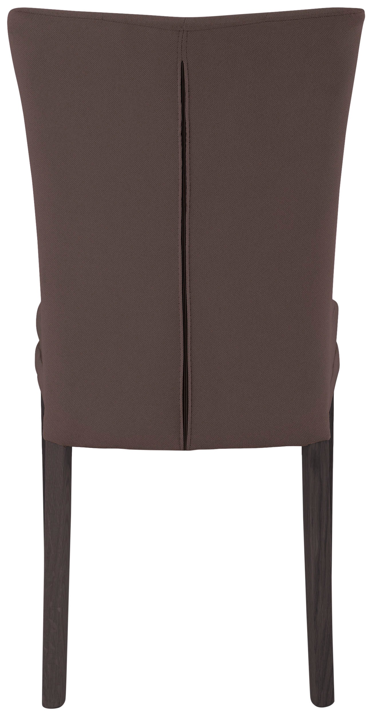 Home affaire 4-Fußstuhl »Colorado«, (Set), 4 St., Luxus-Microfaser, Beine aus Buche, wengefarben lackiert, Im 2er, 4er oder 6er-Set