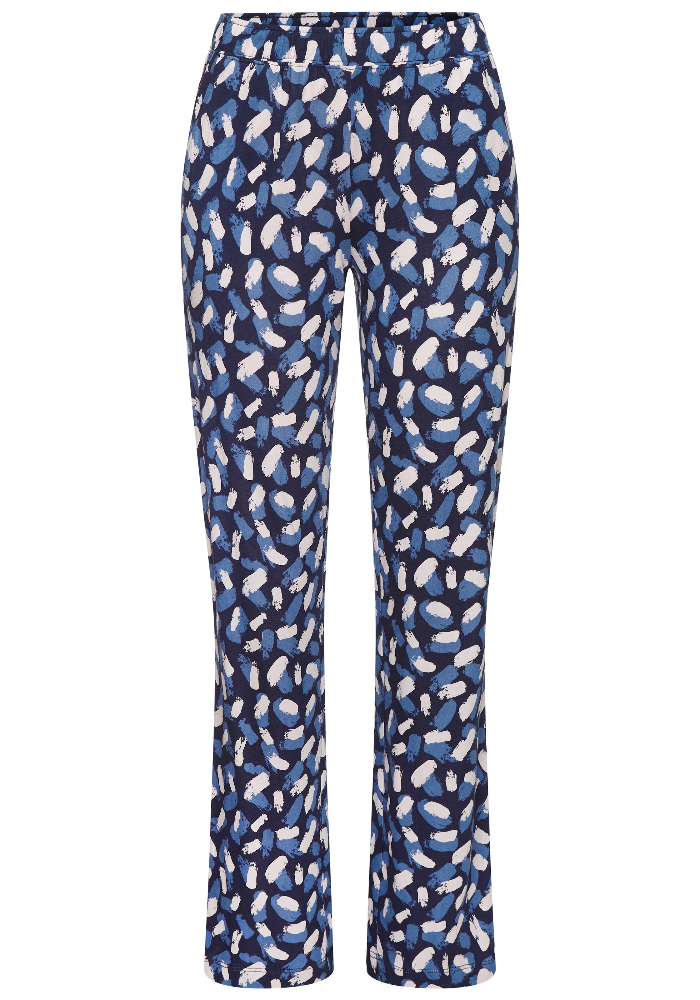 s.Oliver Pyjamahose  mit schönem Alloverdruck