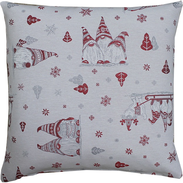 HOSSNER - HOMECOLLECTION Kissenhülle »Elfos, Weihnachtsdeko«, (1 St.), mit Wichtelmotiven