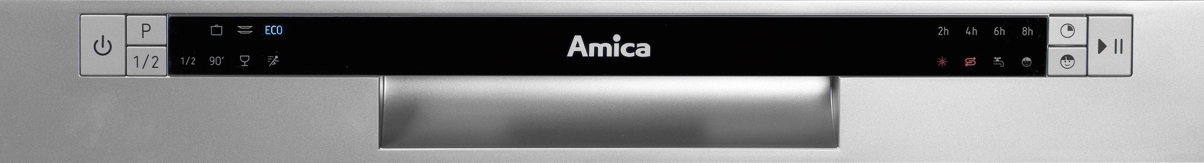 Amica Standgeschirrspüler »GSP 542 010-1 Si«, 12 Maßgedecke