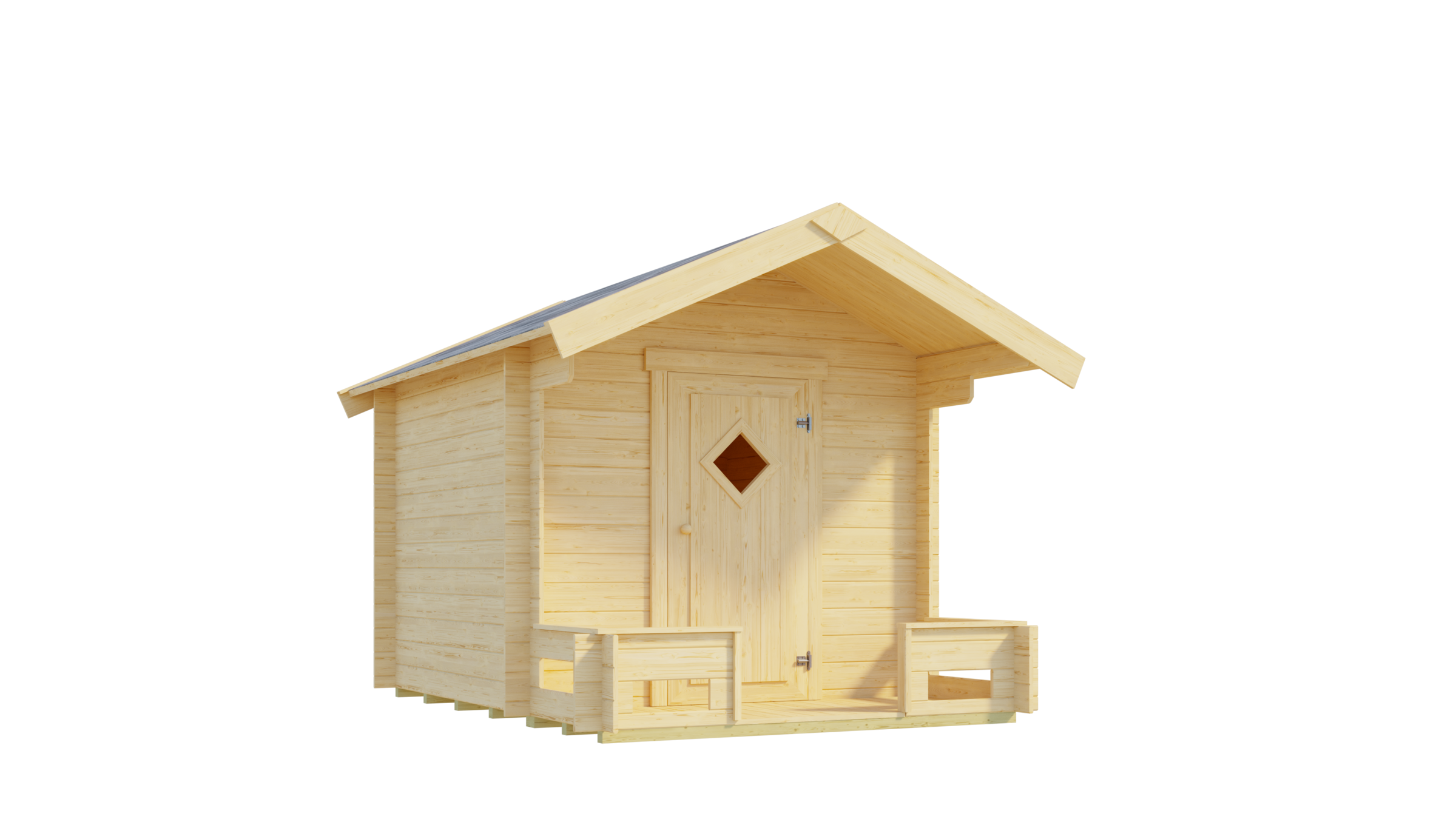 Nordic Holz Spielhaus »PINOCCHIO«, BxTxH: 219x270x188 cm
