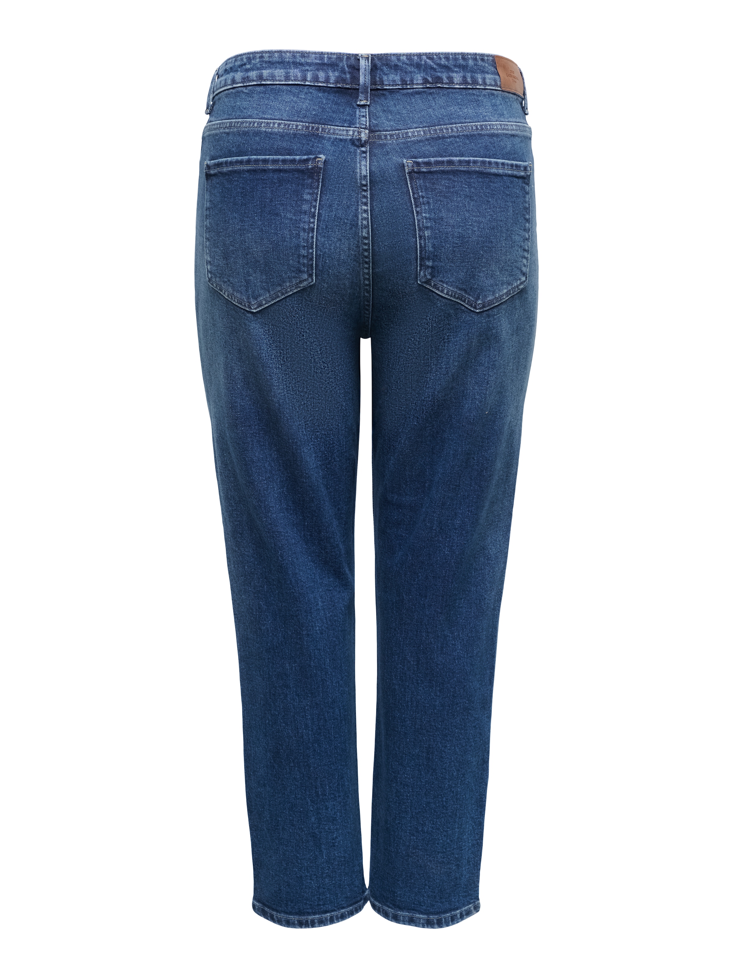 ONLY CARMAKOMA Straight-Jeans »CAREMILY STRETCH HW ST ANK DNM TAI440« Baumwollmischung, High Waist