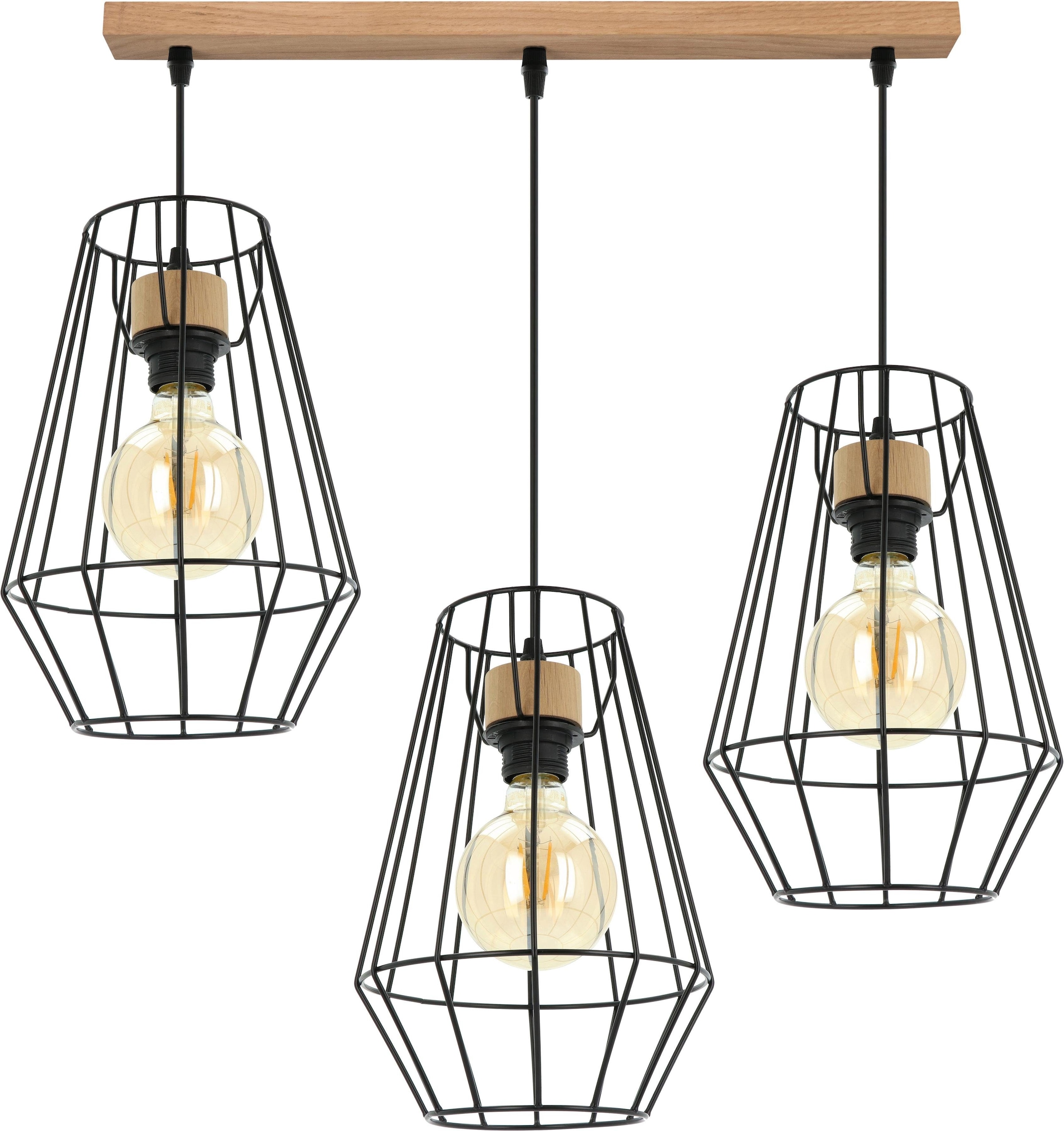BRITOP LIGHTING Pendelleuchte »ENDORFINA«, 3 flammig, Leuchtmittel E27   oh günstig online kaufen