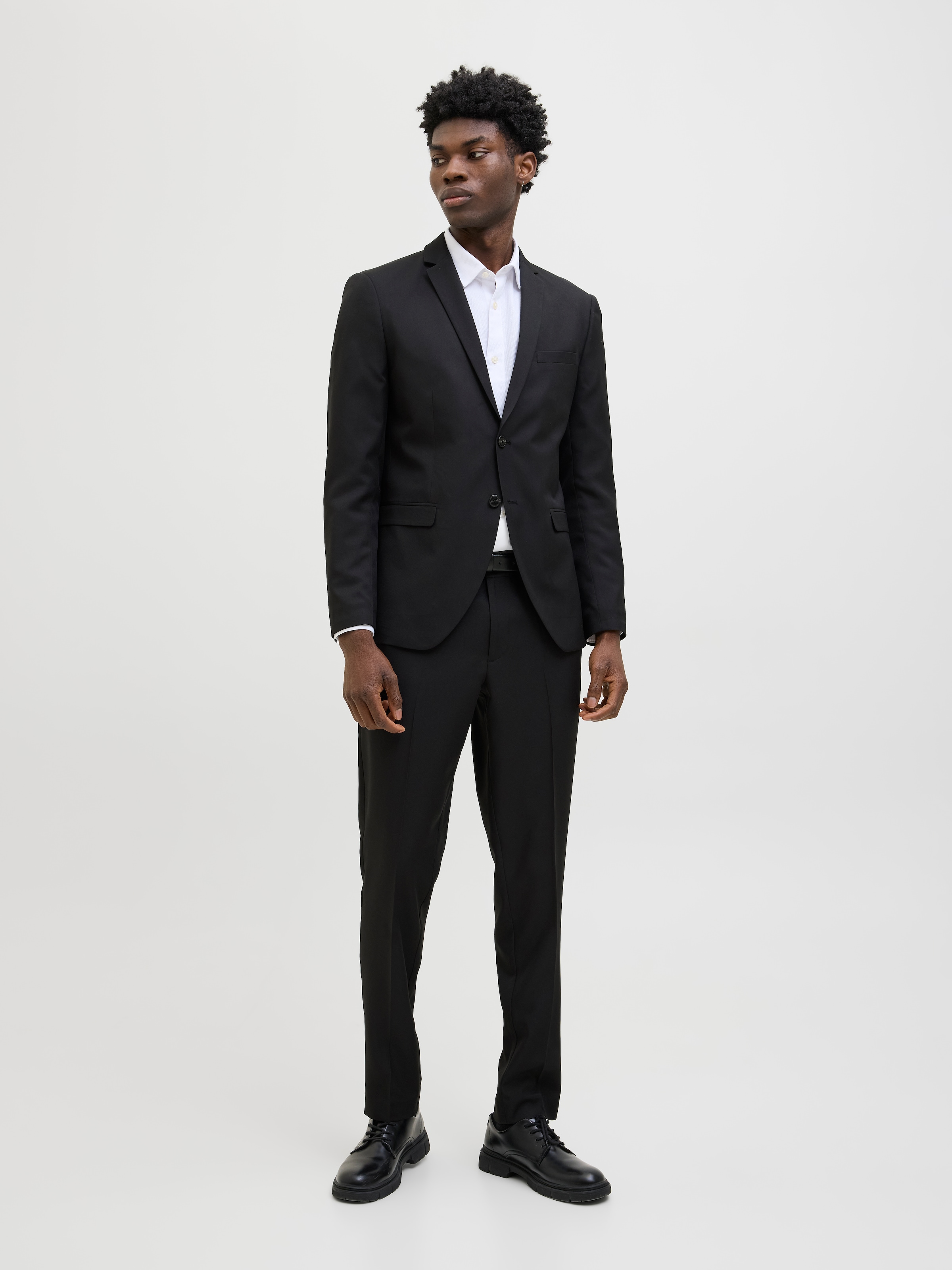 Jack & Jones Anzug »JPRCOSTA SUIT«, (Set, 2 tlg.), sehr schmal, mit fallendem Revers