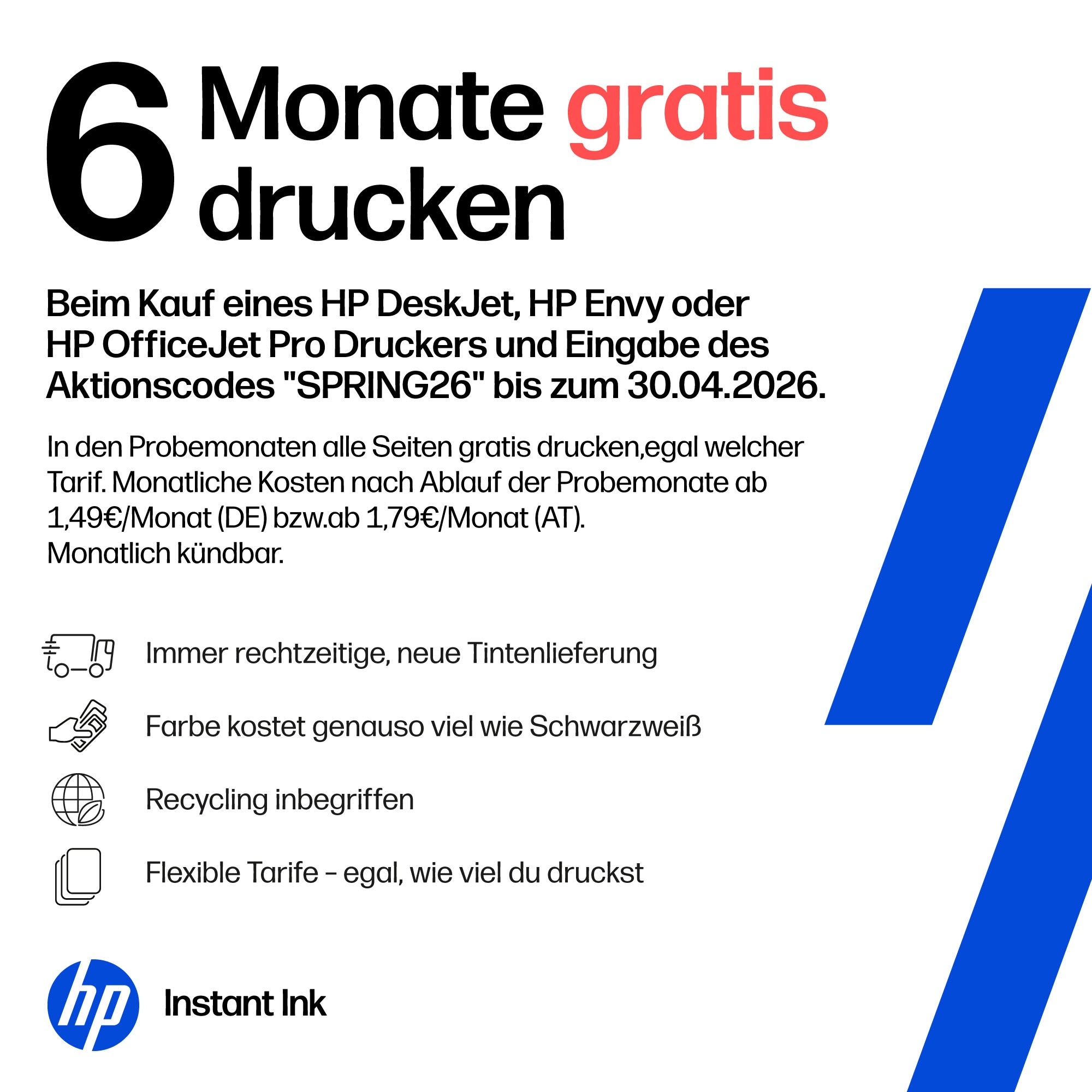 HP Multifunktionsdrucker »Envy 6520e« Mit HP Instant Ink 6 Probemonate gratis drucken