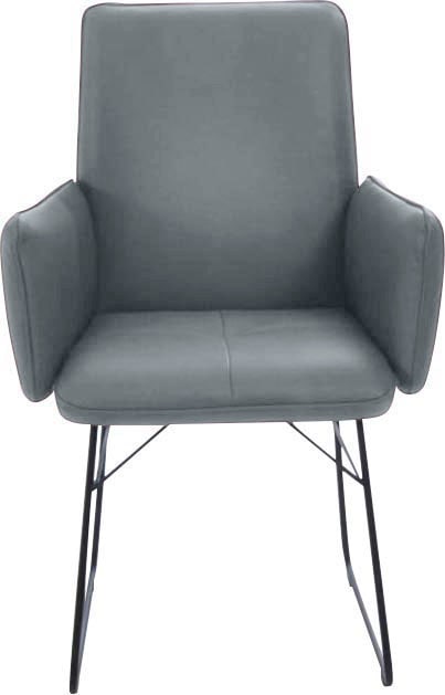 K+W Komfort & Wohnen Armlehnstuhl () 1 Stk. Leder CLOUD Drahtkufengestell i günstig online kaufen