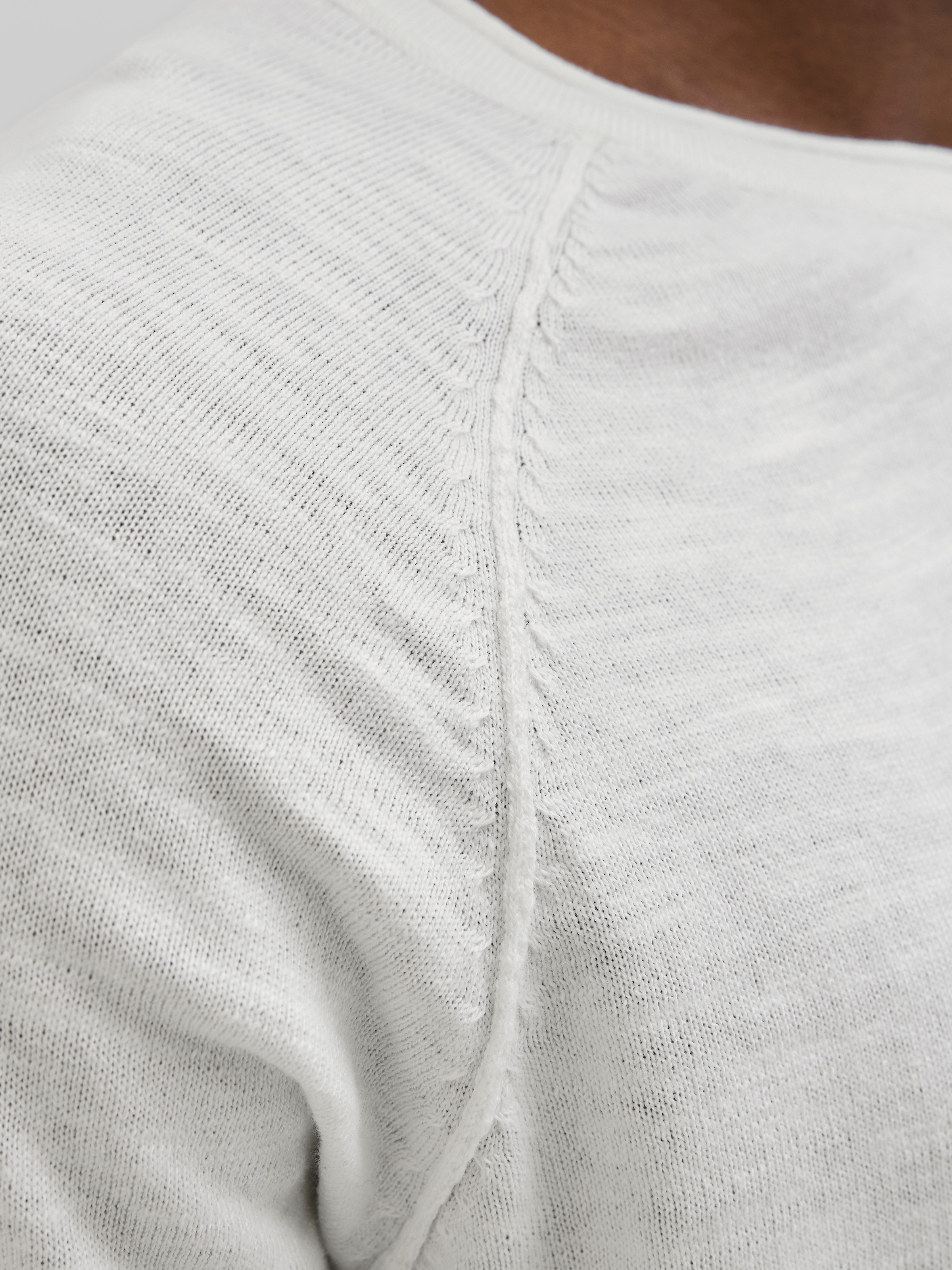 Jack & Jones Rundhalspullover »JJEBREEZE KNIT CREW NECK SN«, mit Rundhalsausschnitt