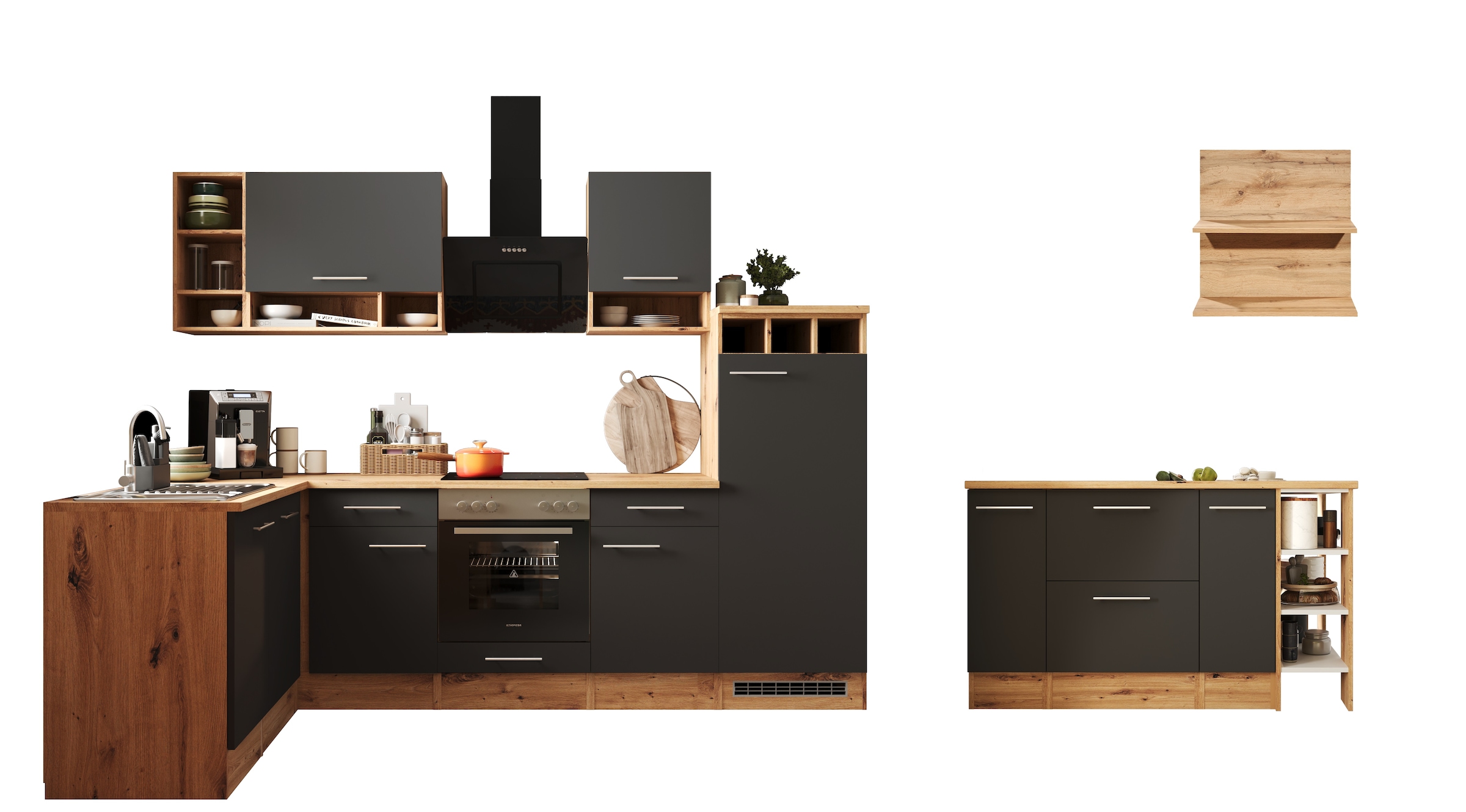 RESPEKTA Kücheninsel »Hilde« Breite 280 cm, 90 cm Arbeitshöhe, in exklusive günstig online kaufen