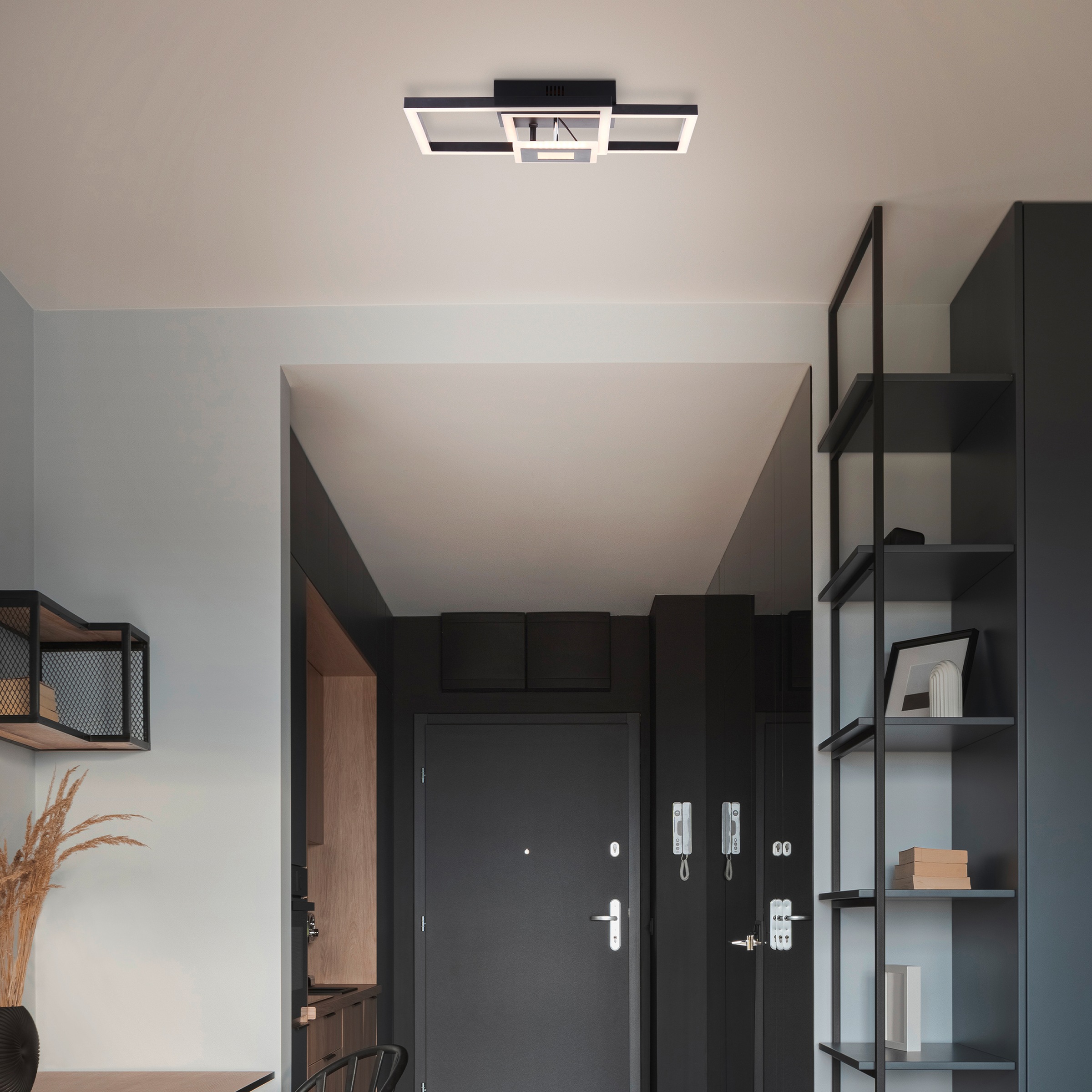 BreLight LED Deckenleuchte »Bray«, 40 x 40 cm, 2900 lm, 3000K warmweiß, sch günstig online kaufen
