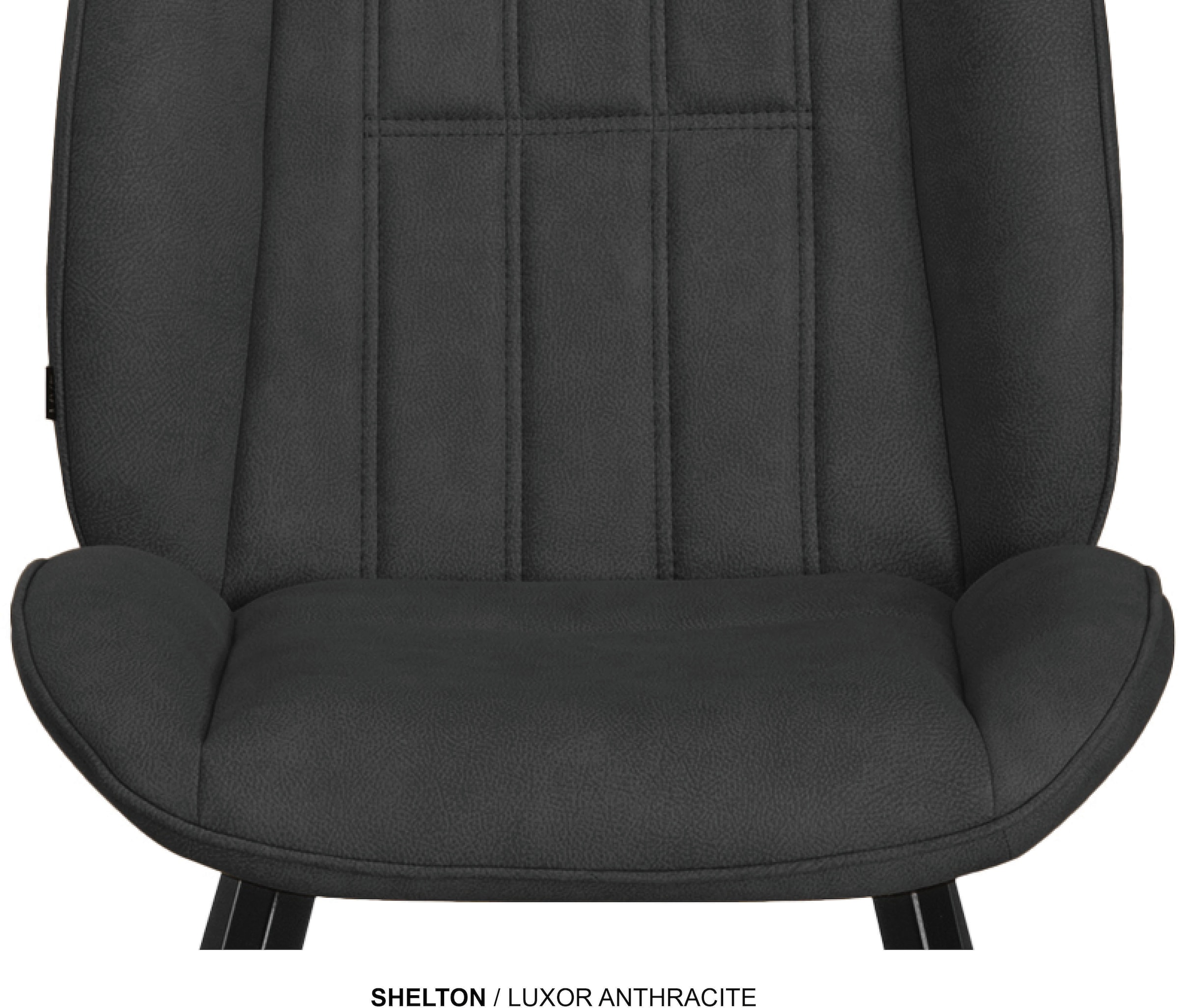 OMG Design Esszimmerstuhl »Shelton« (Set) 1 Stk.Esszimmerstuhl, pflegeleichter Bezug, mit Handgriff