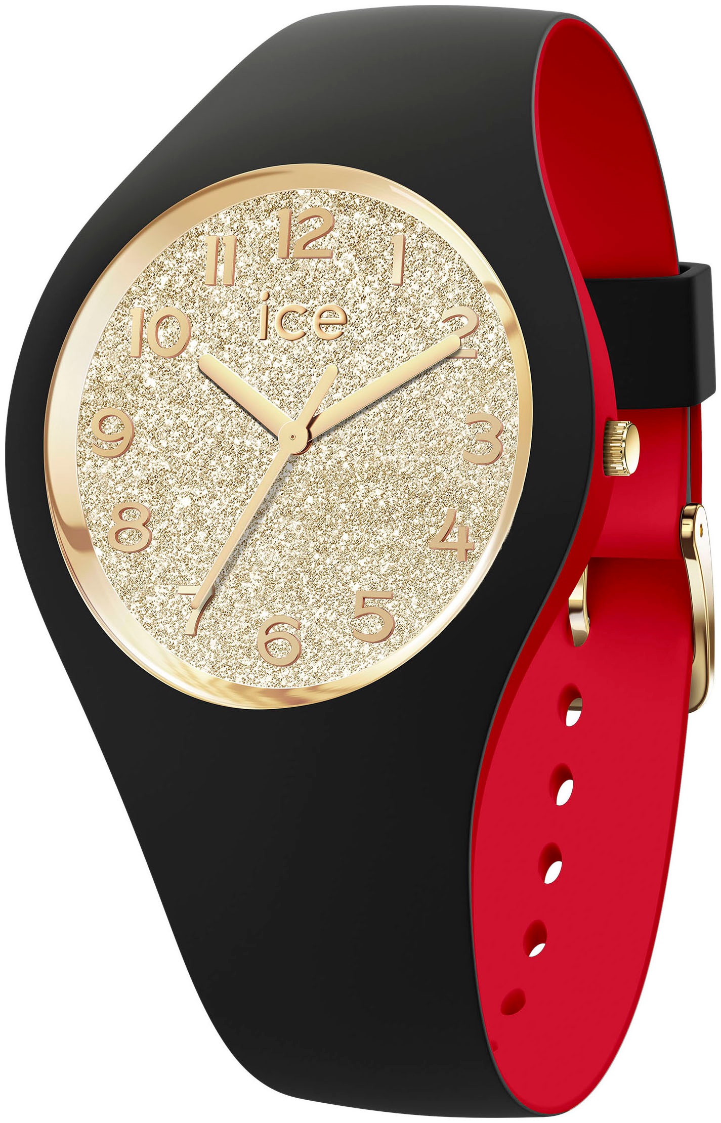 ice-watch Quarzuhr »ICE loulou - Small - 3H«, Armbanduhr, Damenuhr, analog, Silikonarmband