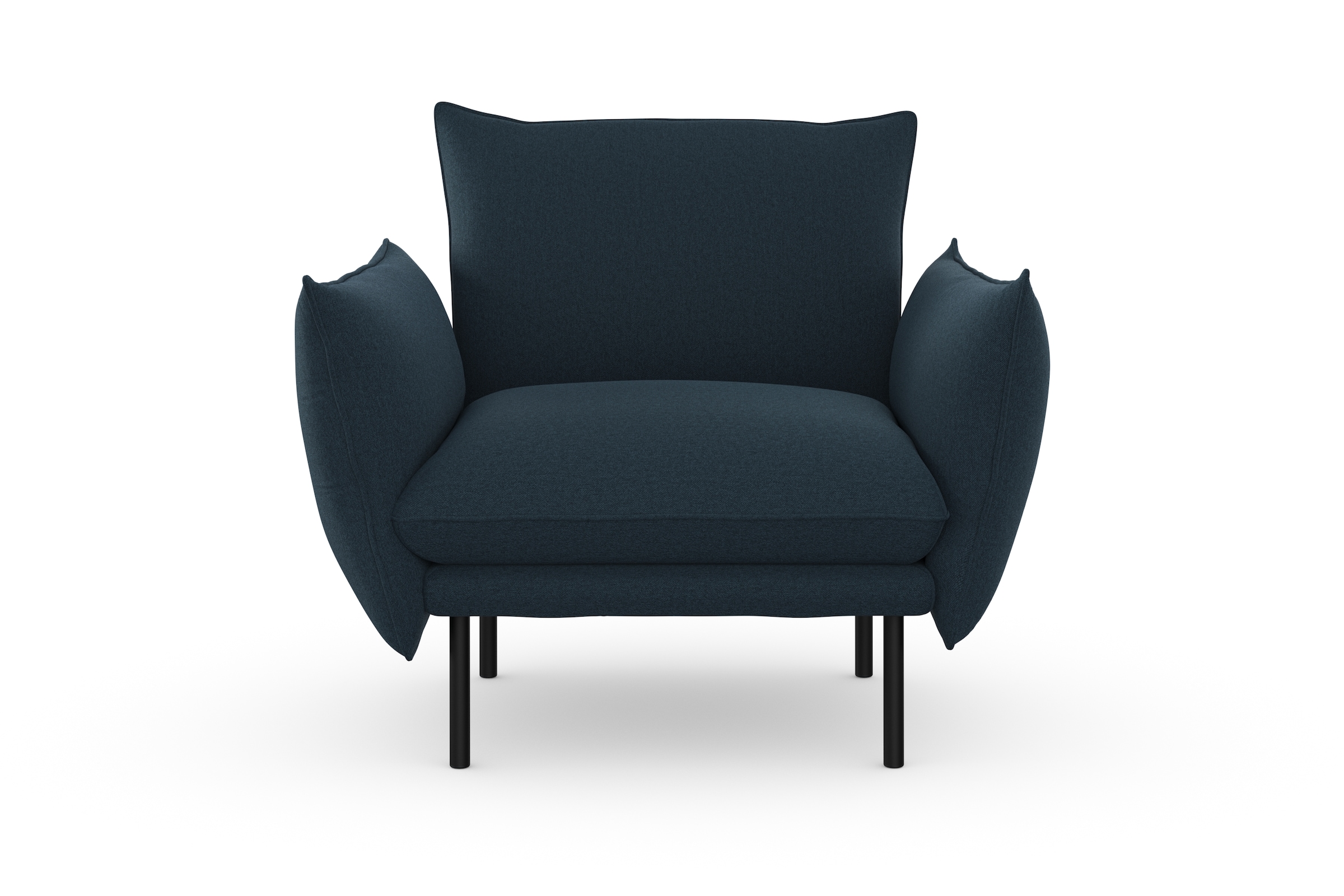 andas Sessel »Stine Cocktailsessel«, Besonderes Design durch Kissenoptik und Keder, by Morten Georgsen