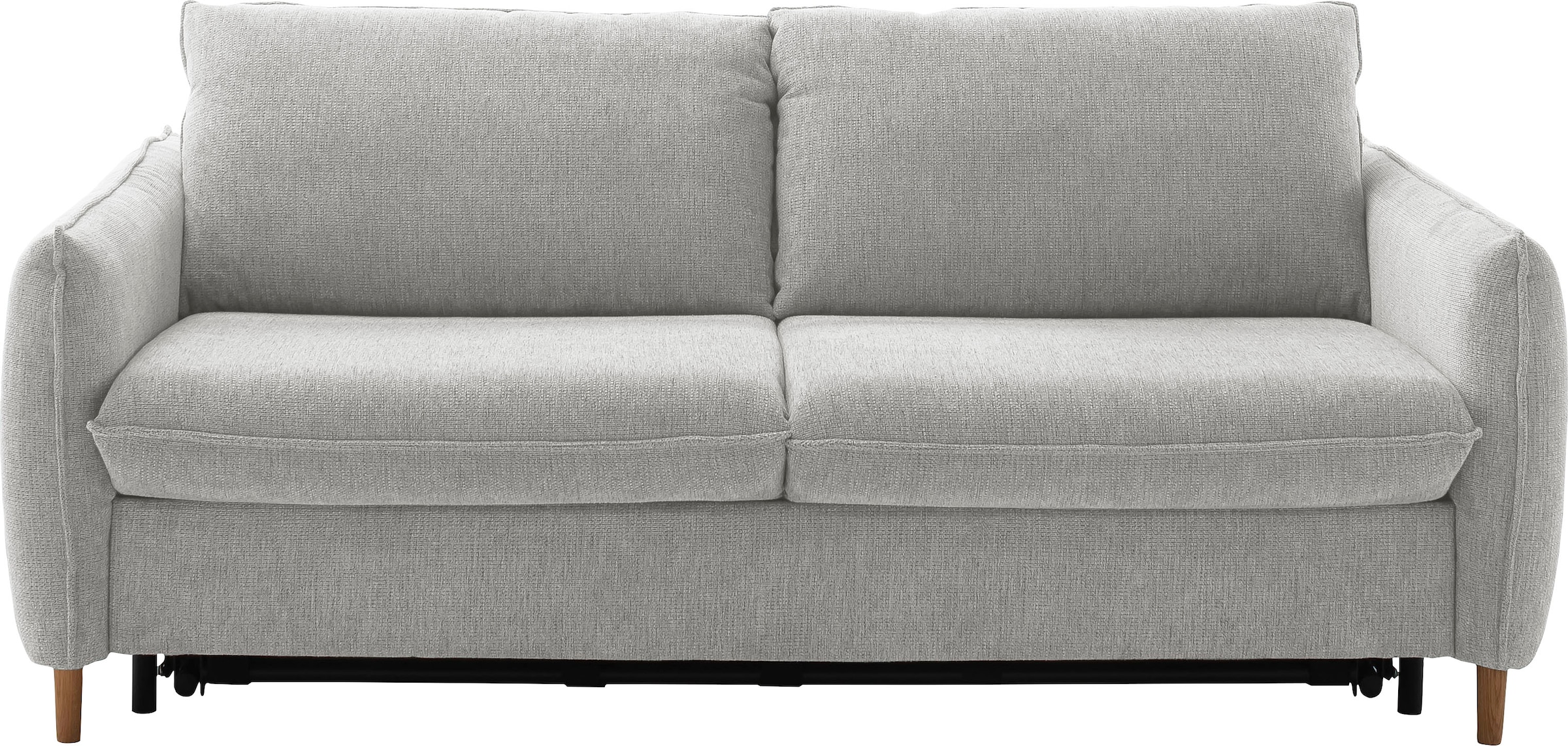 Places of Style Schlafsofa »Bacoli für Dauerschläfer geeignet durch hochwertigen Faltbeschlag«, in 3 Breiten und 3 Matratzenausführungen, belastbar 200 bis 270 kg