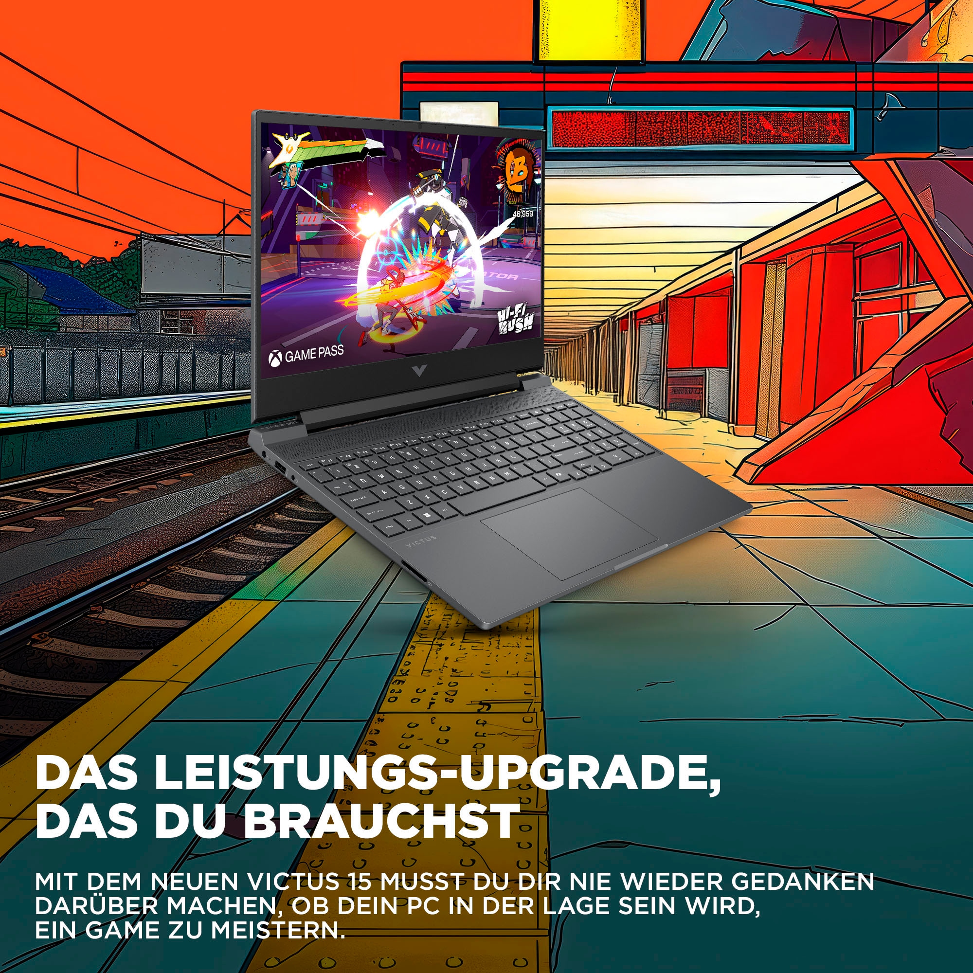 HP Gaming-Notebook »Victus 15-fb3051ng Silver«