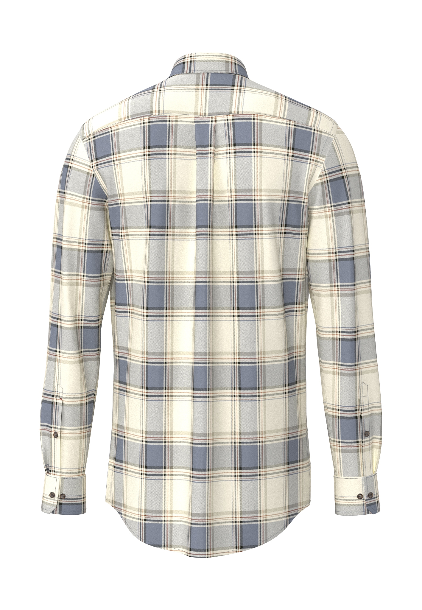 FYNCH-HATTON Karohemd mit Button-Down-Kragen