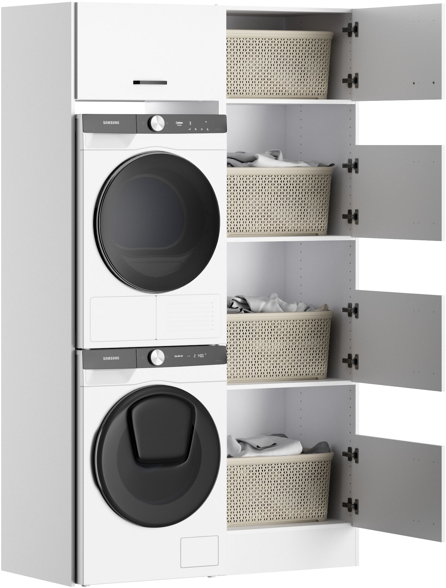 OPTIFIT Mehrzweckschrank-Set »OPTImulti« 2 Stk. tlg.