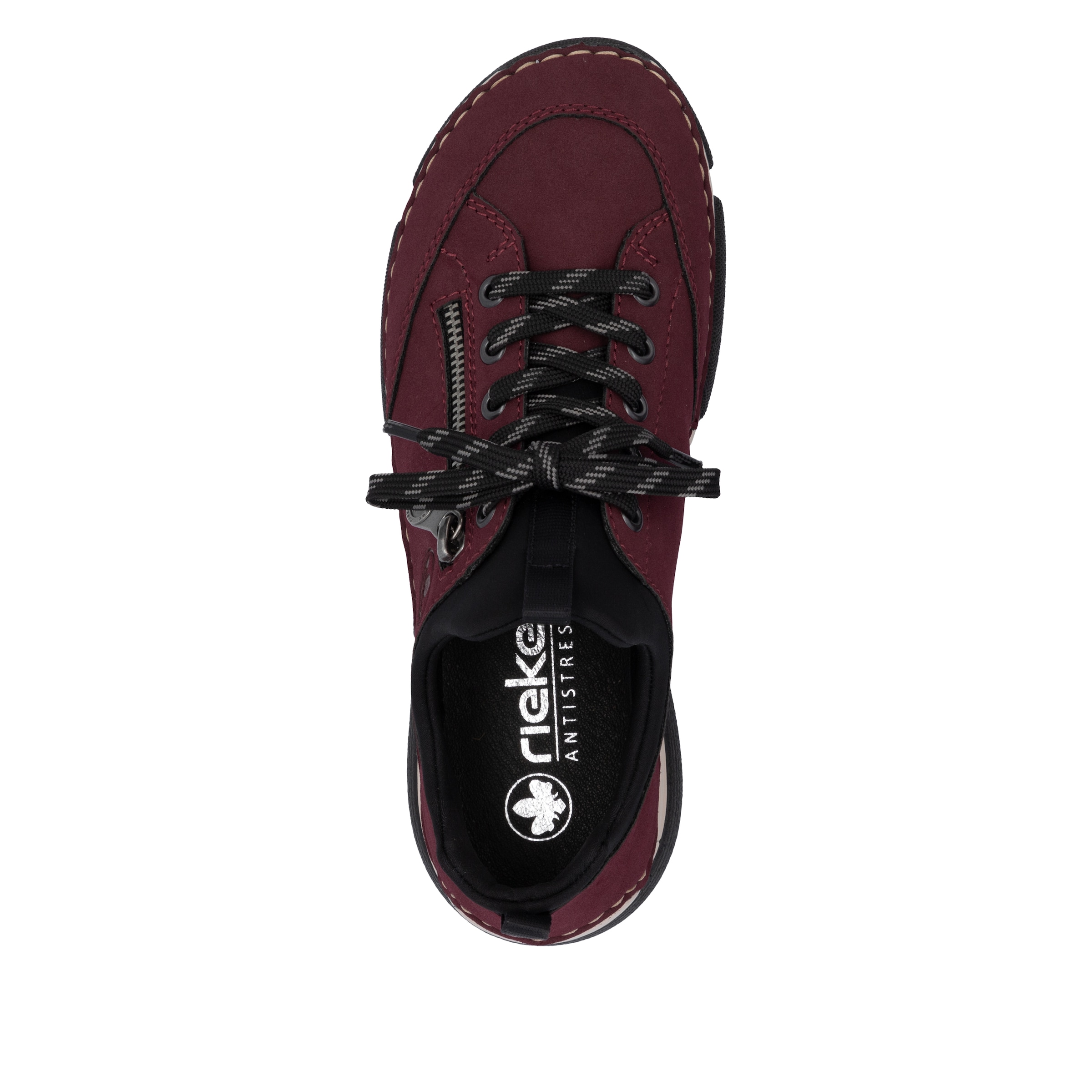 Rieker Slip-On Sneaker, Schlupfschuh, Halbschuh, Freizeitschuh mit weicher Innensohle