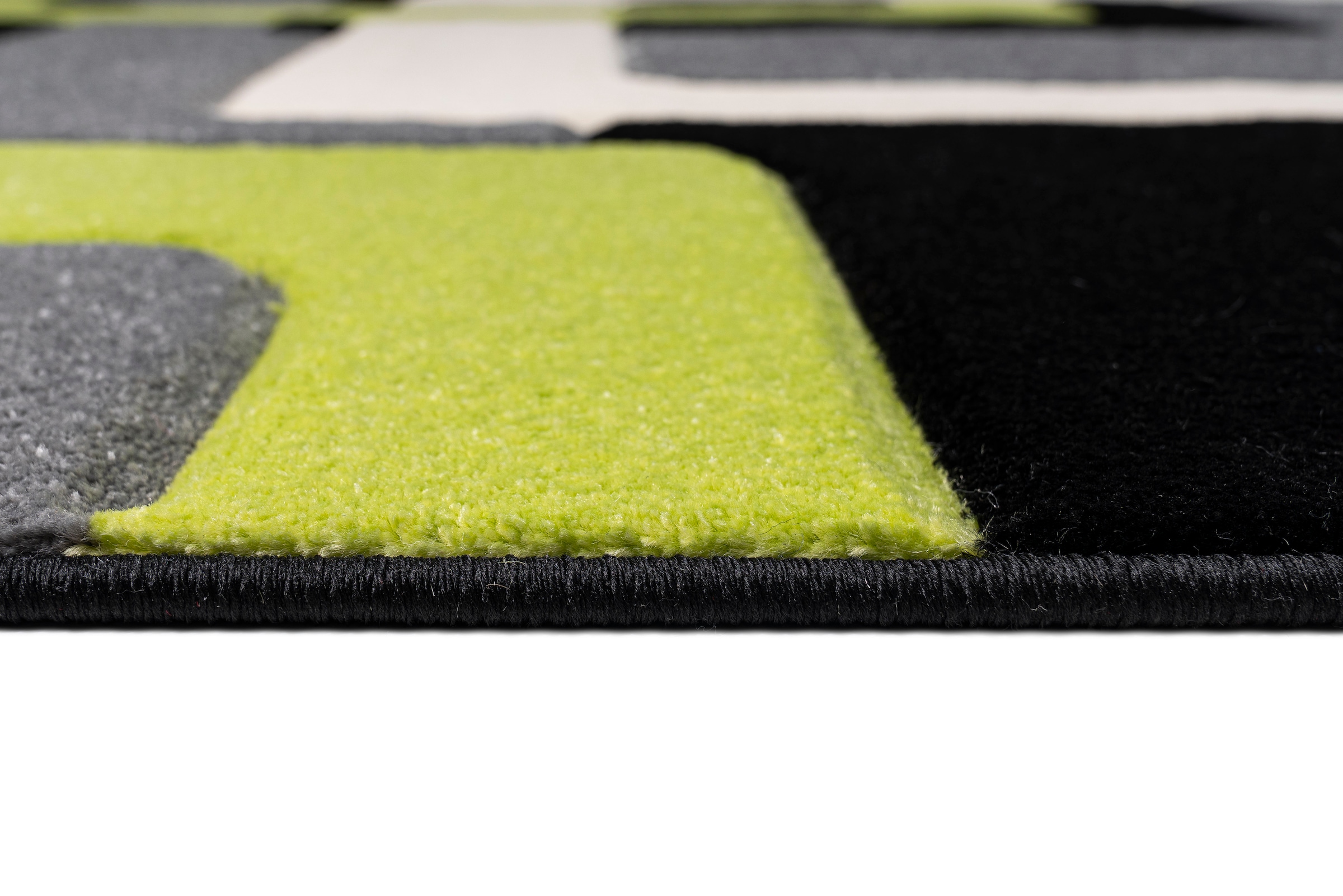my home Teppich »Maxim«, rechteckig, 13 mm Höhe, Hoch-Tief-Effekt, Kurzflor, 3D-Design