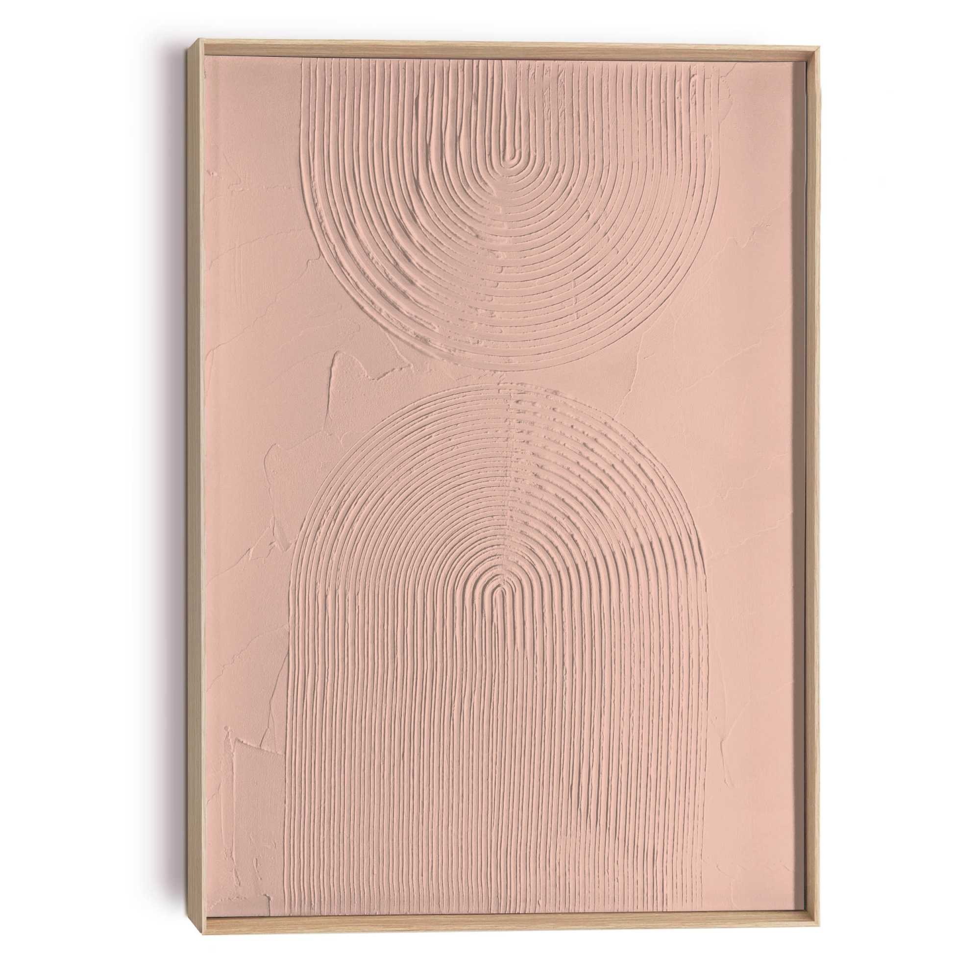 Reinders! Wandbild »Bows - terra/nude«, Wohnzimmer - Braun - MDF - Abstrakt günstig online kaufen
