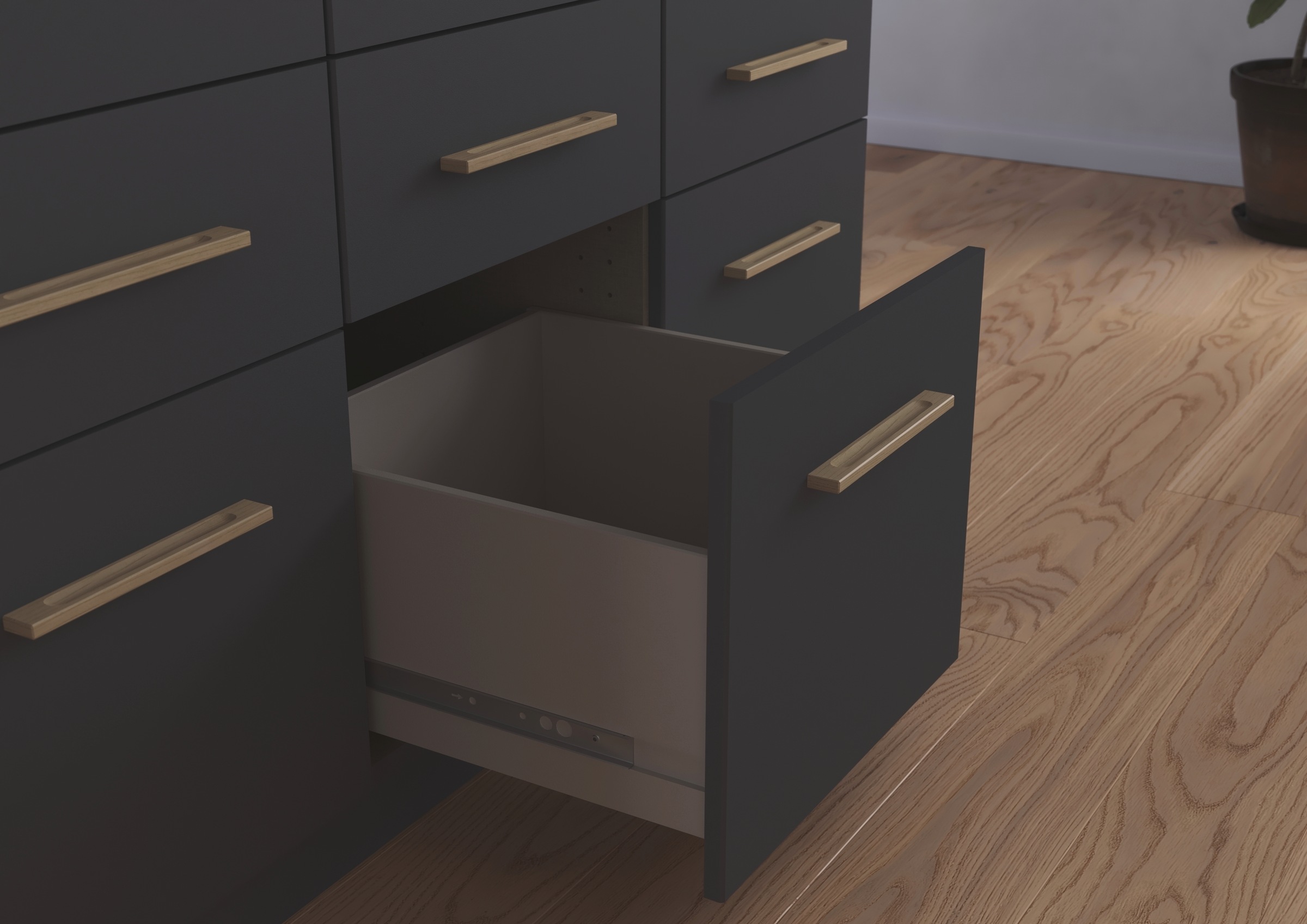 rauch Kleiderschrank »Kleiderschrank Schrank Garderobe Wäscheschrank DUNDEE«, (mit 3 Griff-Varianten), Schubladen in zwei Höhen, optional mit Spiegel MADE IN GERMANY