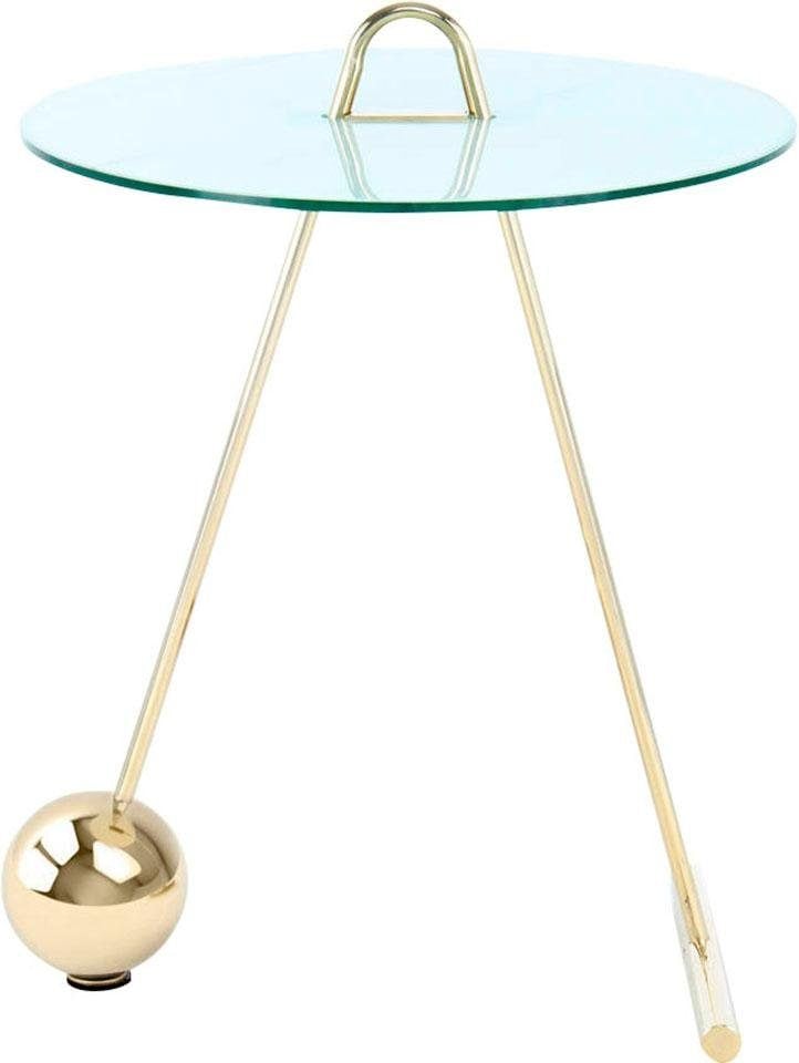 Kayoom Beistelltisch »Pendulum 525, mit runder Tischplatte« 1 Stk. tlg. Mar günstig online kaufen