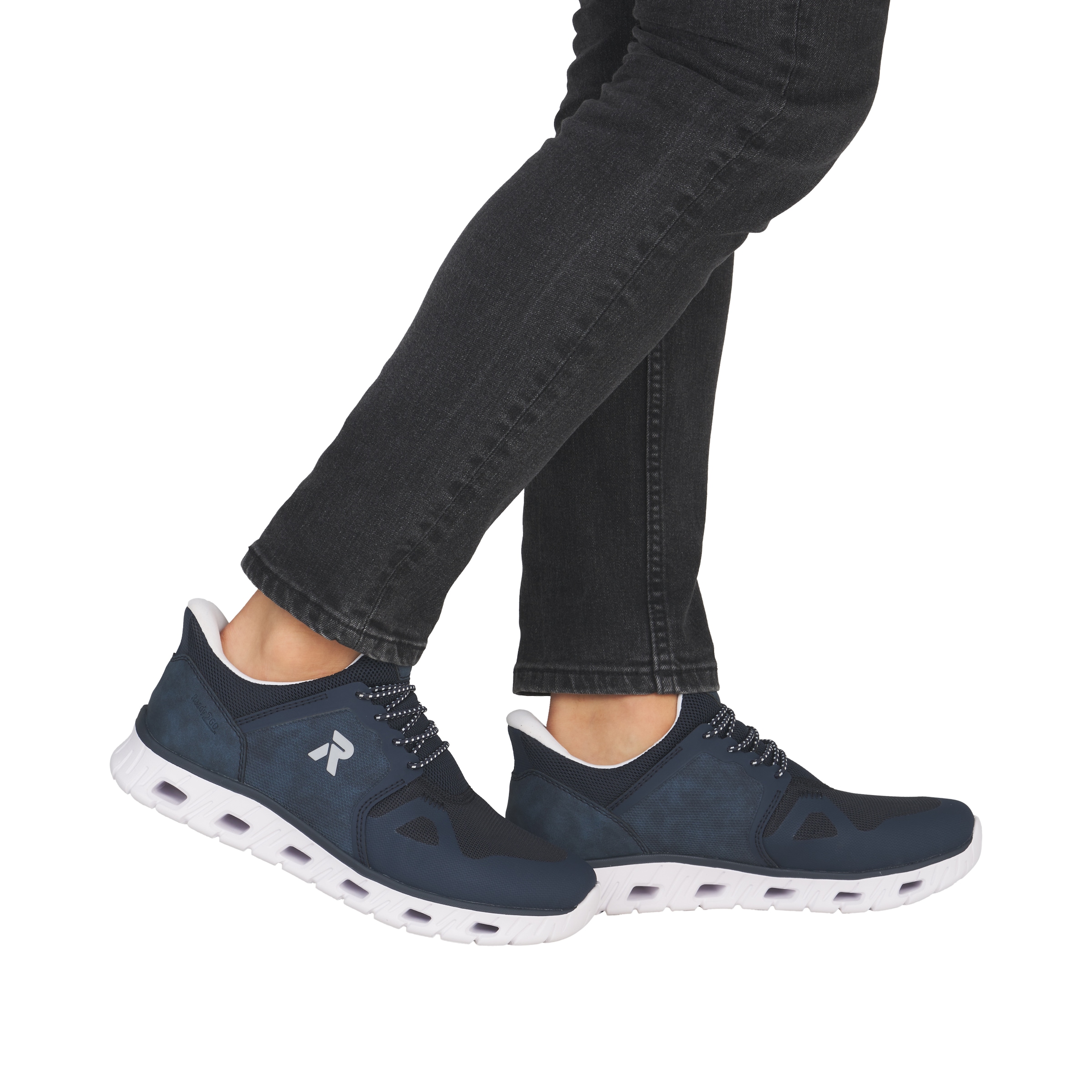 Rieker Slip-On Sneaker »Ready2GO«  Schlupfschuh, Freizeitsneaker mit Gummizug und weichem Schaftrand