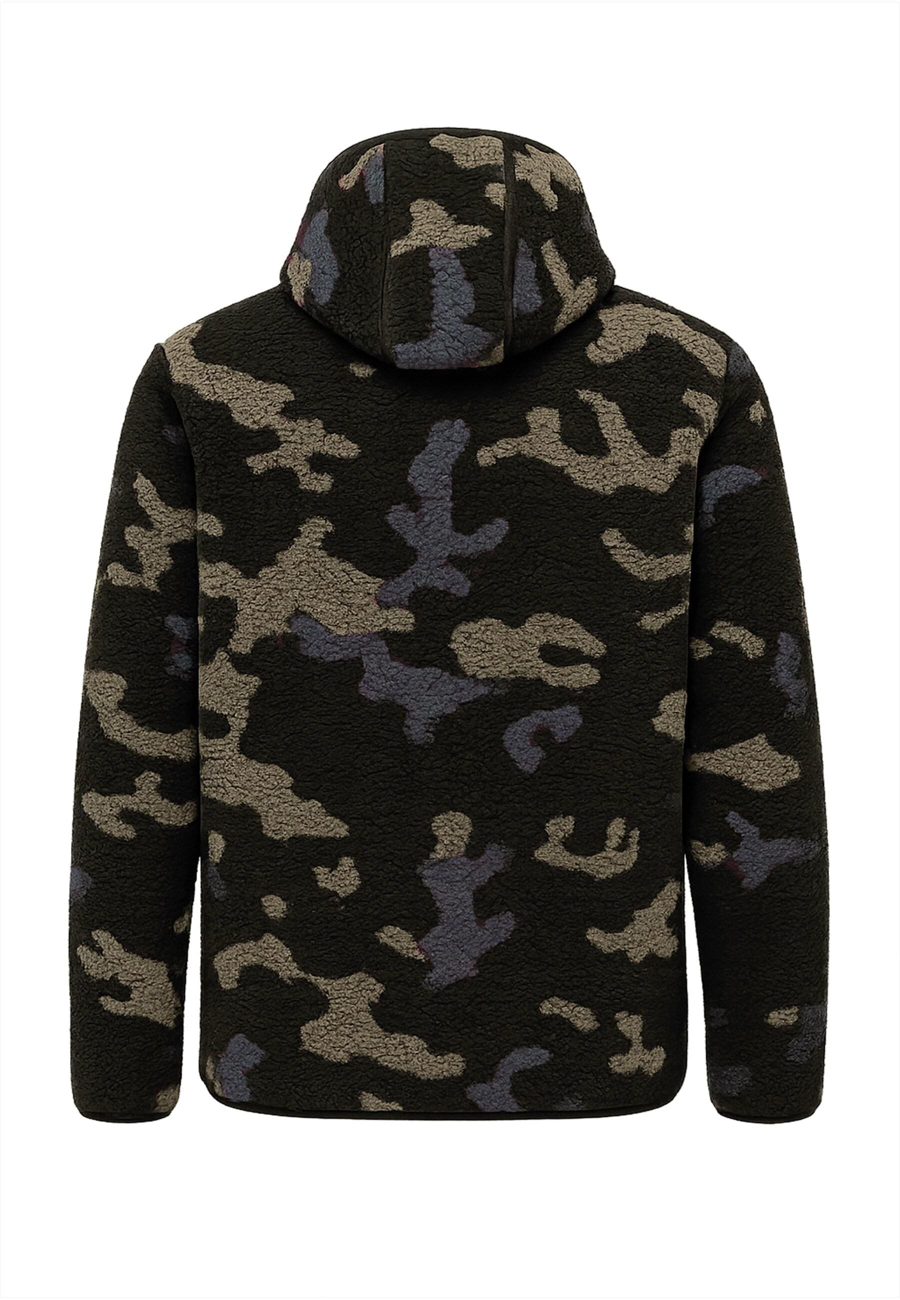 Brandit Anorak »Brandit Herren Teddyfleece Worker Pullover« 1 Stk. tlg. mit Kapuze