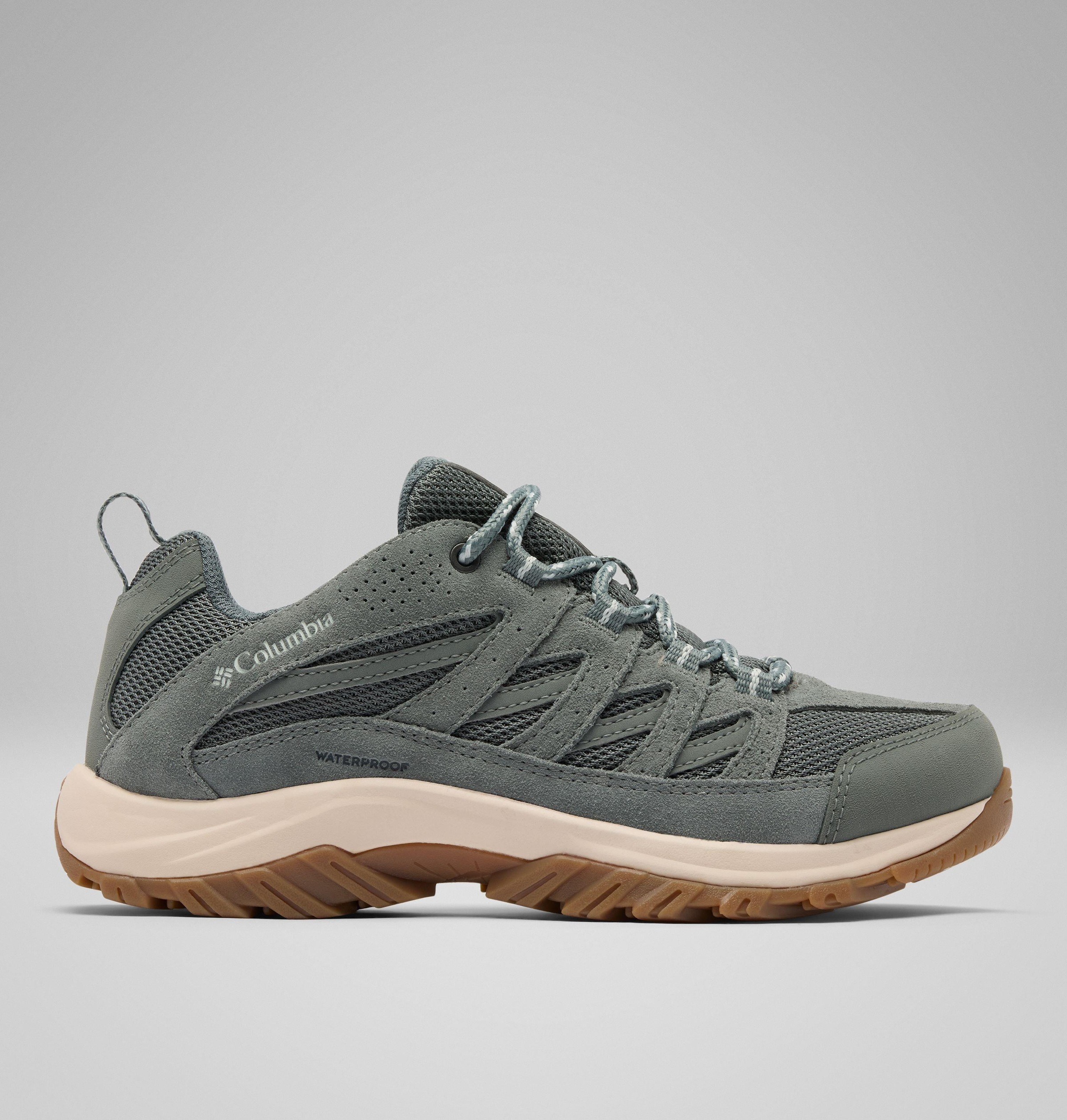 Columbia Wanderschuh »CRESTWOOD™ WATERPROOF«  profilierte Gummilaufsohle, mit Techlite™ Dämpfungstechnologie