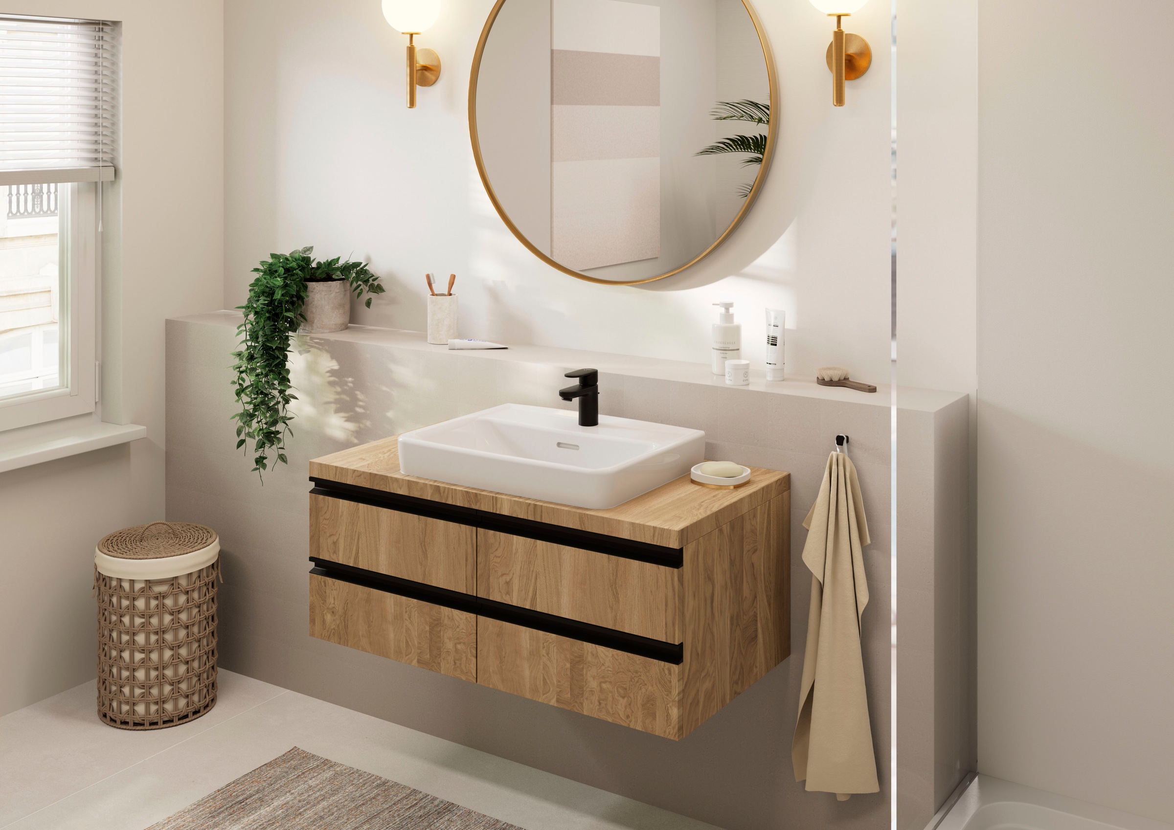 hansgrohe Waschtischarmatur »Vernis Blend«, 7cm, CoolStart mit  