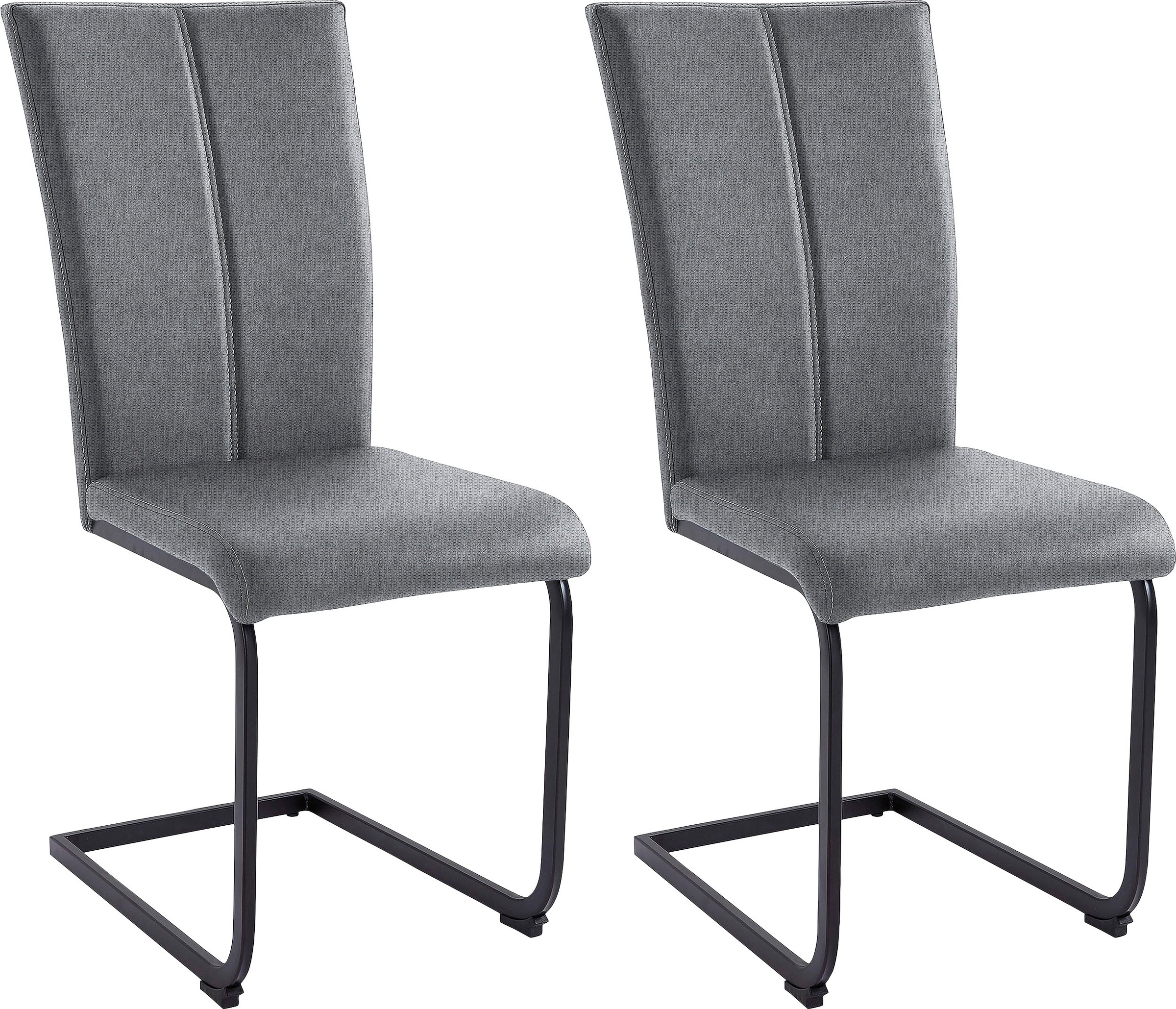 Home affaire Freischwinger »Nils«, (Set), 2 St., Strukturstoff-Struktur gro günstig online kaufen