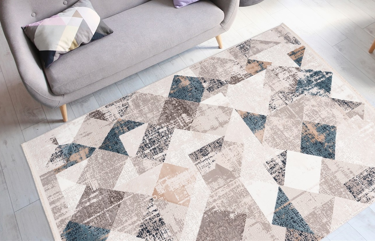me gusta Teppich »Akropolis 225«, rechteckig, 12 mm Höhe, flacher Teppich m günstig online kaufen