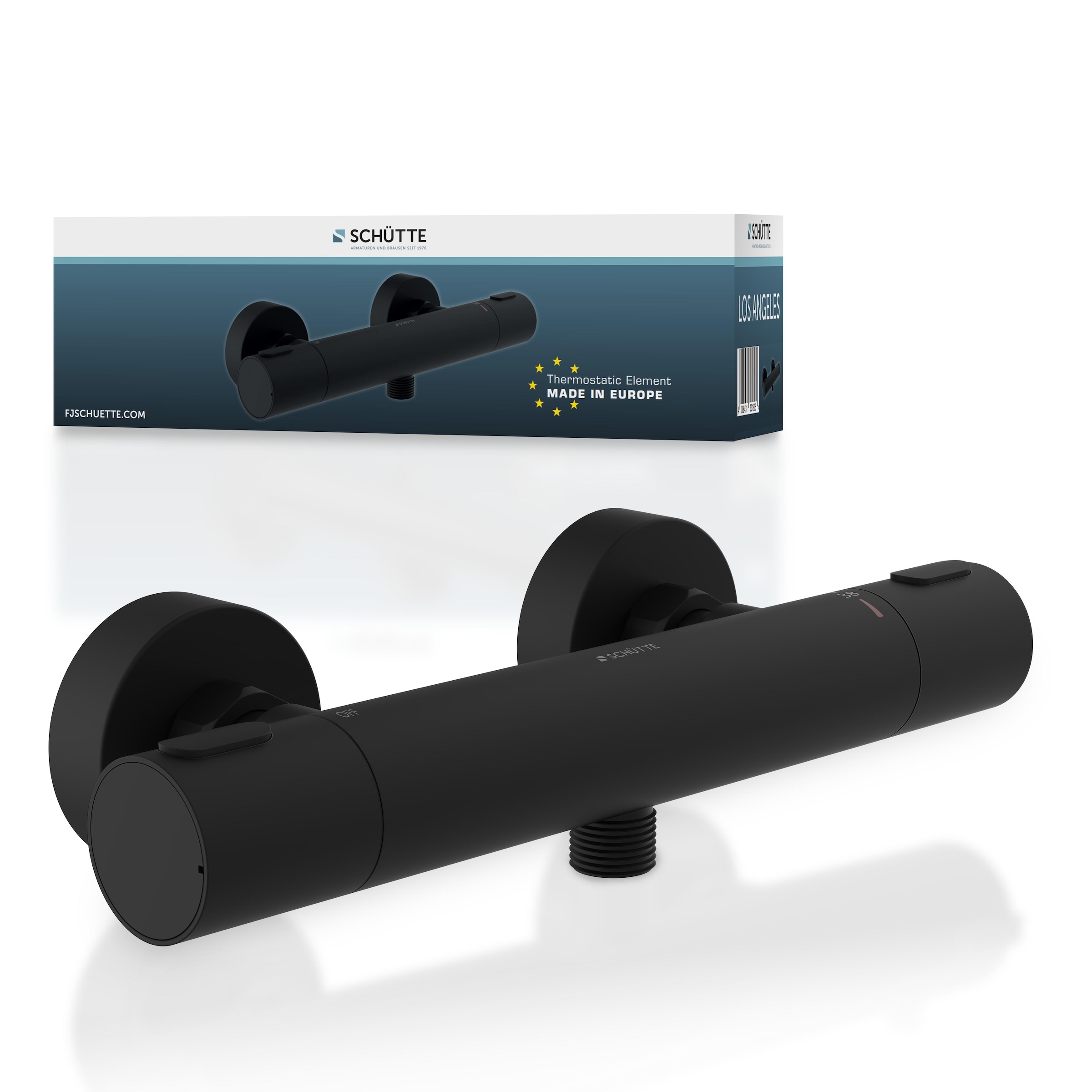 Schütte Duscharmatur "LOS ANGELES" Eco-Stopp-Funktion, Temperaturskala mit günstig online kaufen