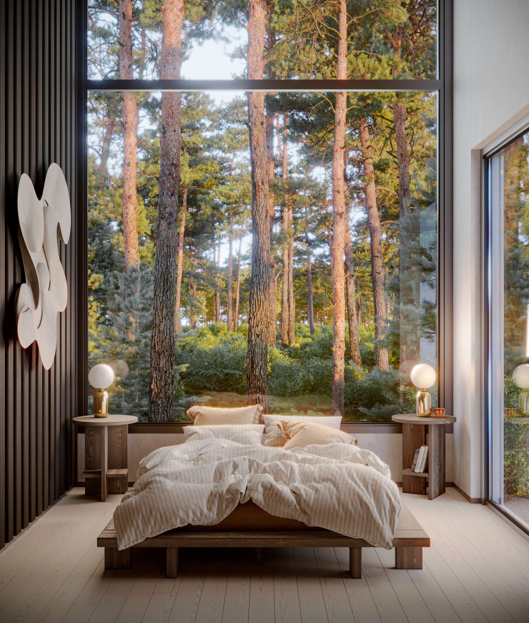 Karup Design Bettgestell »JAPAN BED Bodenbett, Holzrahmen, Futonbett, Jugendbett, Holzbett«, Massivholzbett mit Lattenrost, Kiefer massiv, Bett ohne Kopfteil