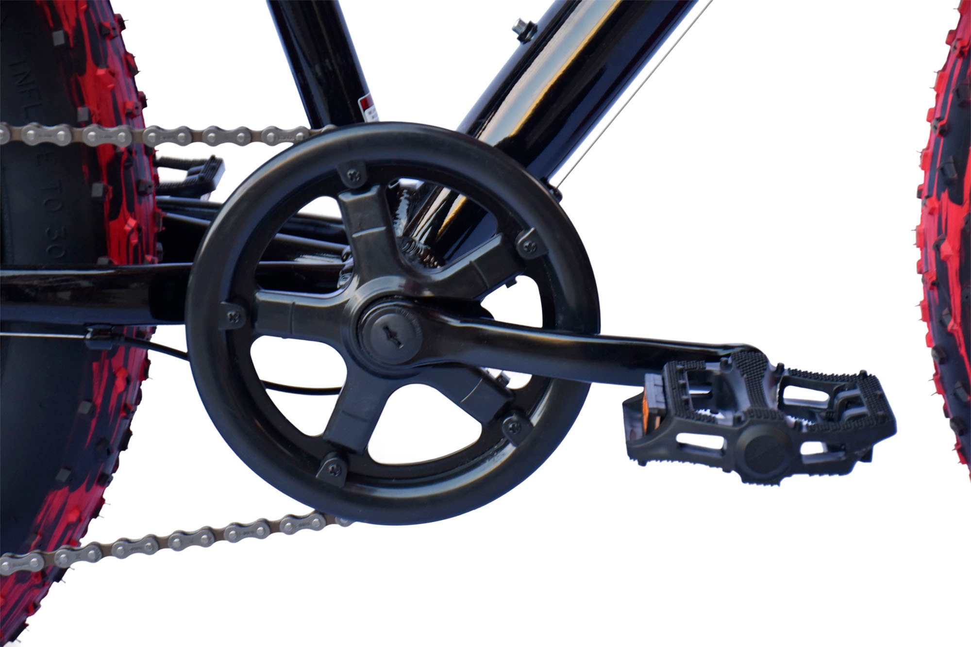 WYNN Jugendfahrrad »FAT1.0« 7 Gang Shimano Tourney Schaltwerk Kettenschaltung