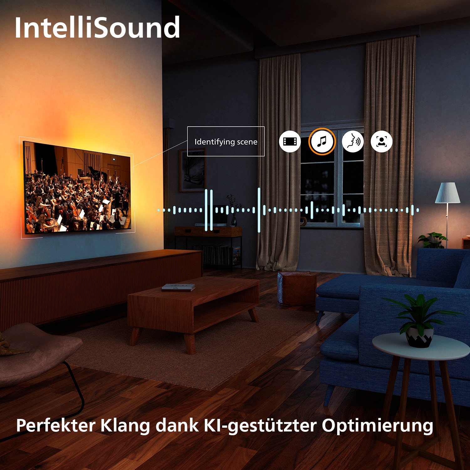 Philips QLED-Fernseher »43PUS8600/12«, 4K Ultra HD, Smart-TV