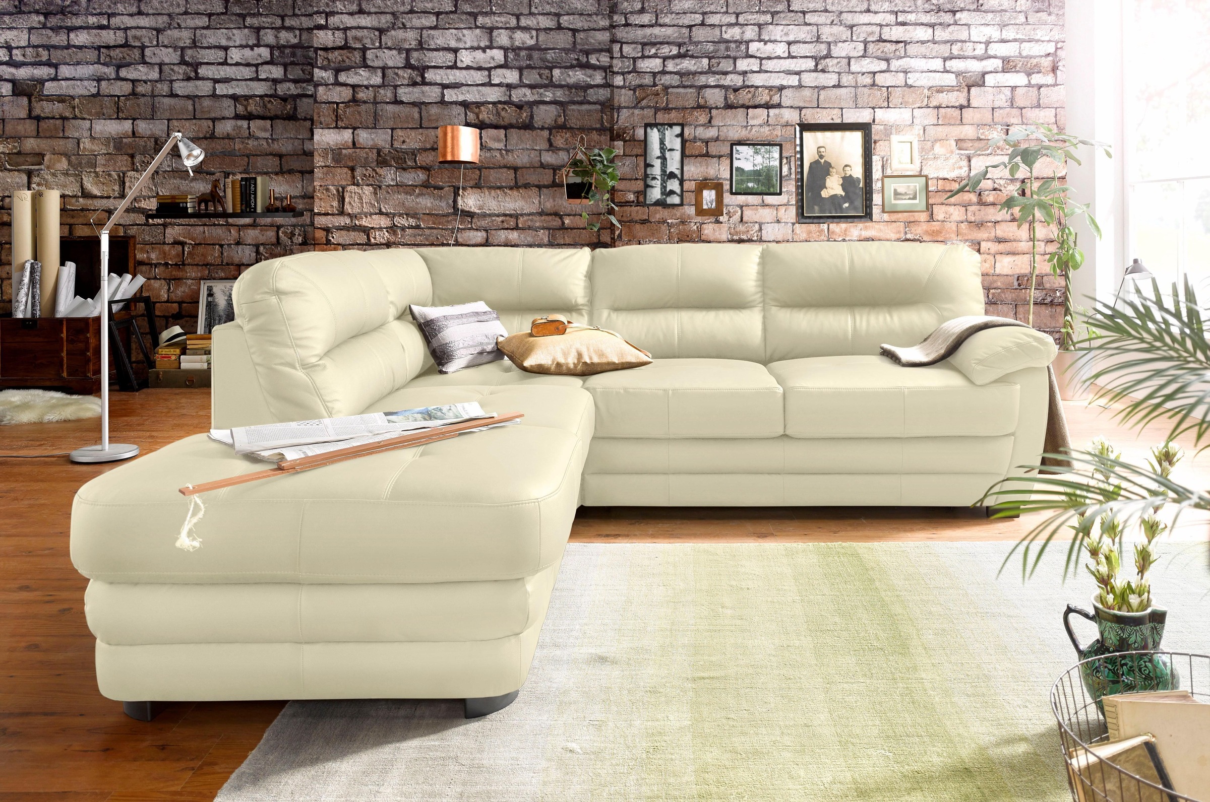 COTTA Polstergarnitur »Royale L-Form«, (Set), Set bestehend aus: Ecksofa & günstig online kaufen